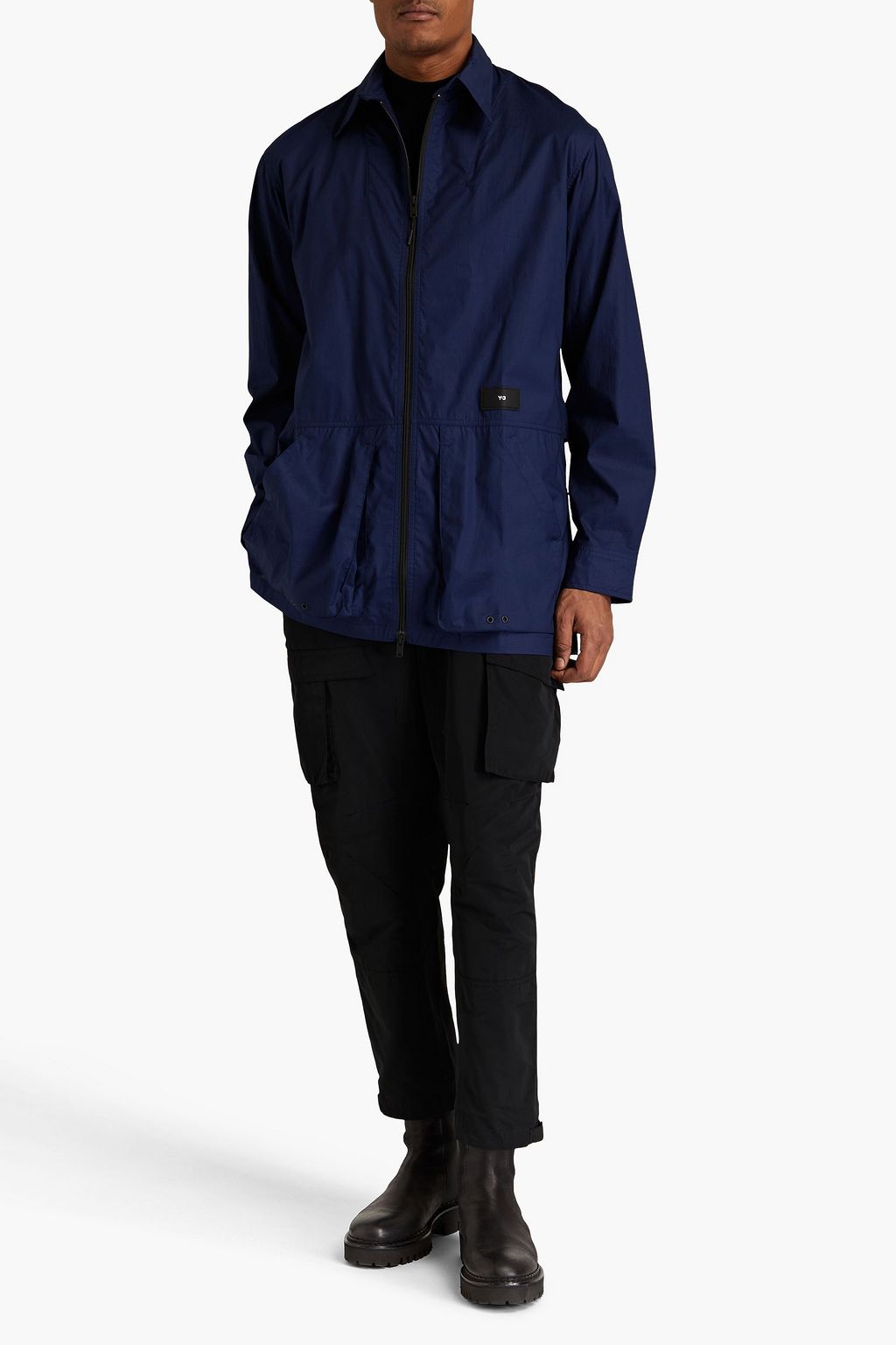 Y-3 Cotton-ripstop jacket