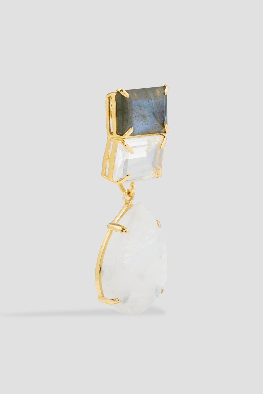 BOUNKIT Gold-tone multistone earrings