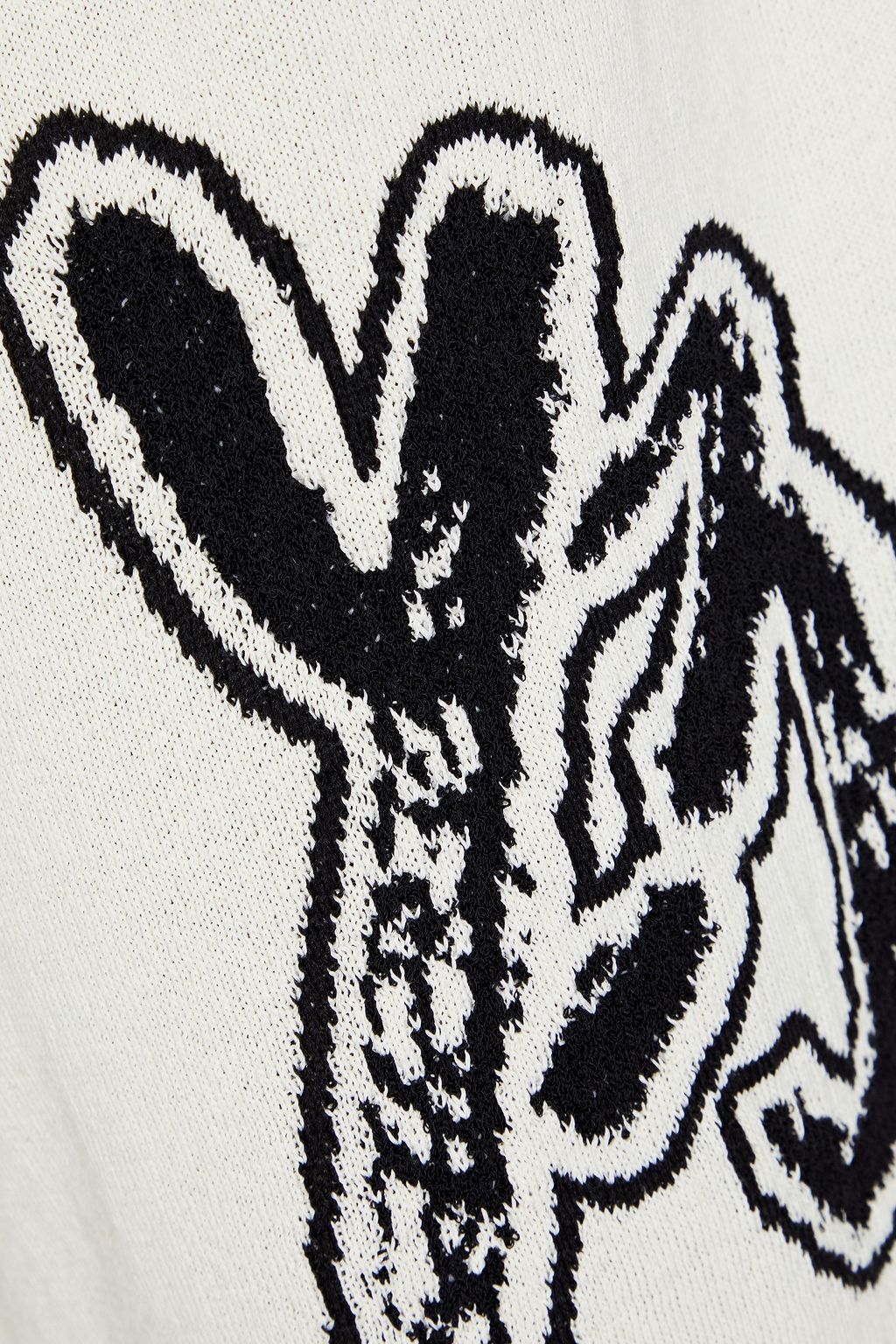 Y-3 Intarsia-knit drawstring shorts