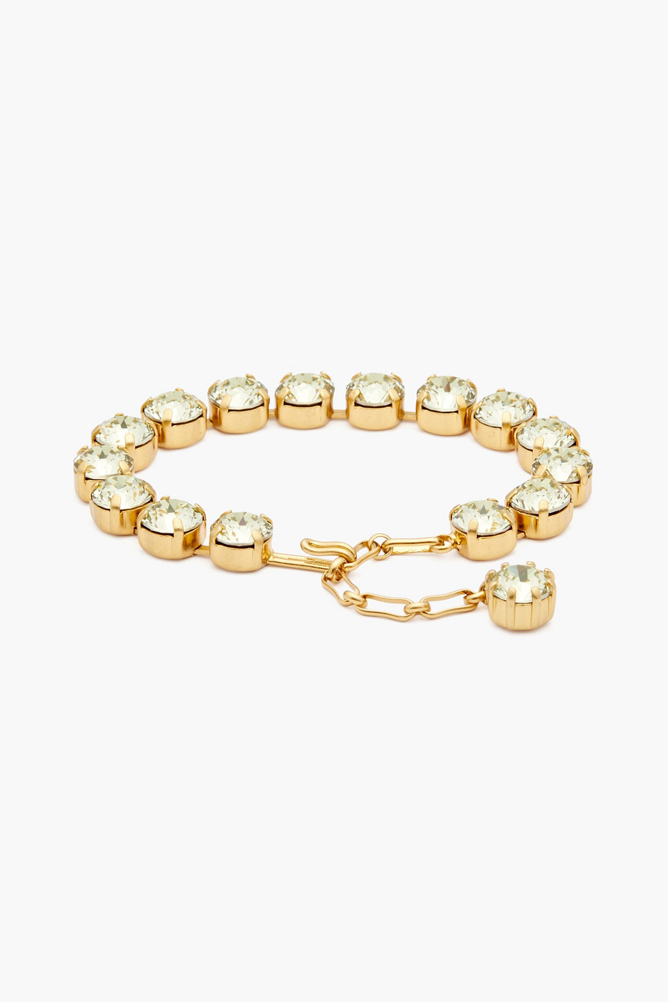 Shop Zimmermann Gold-tone Crystal Bracelet