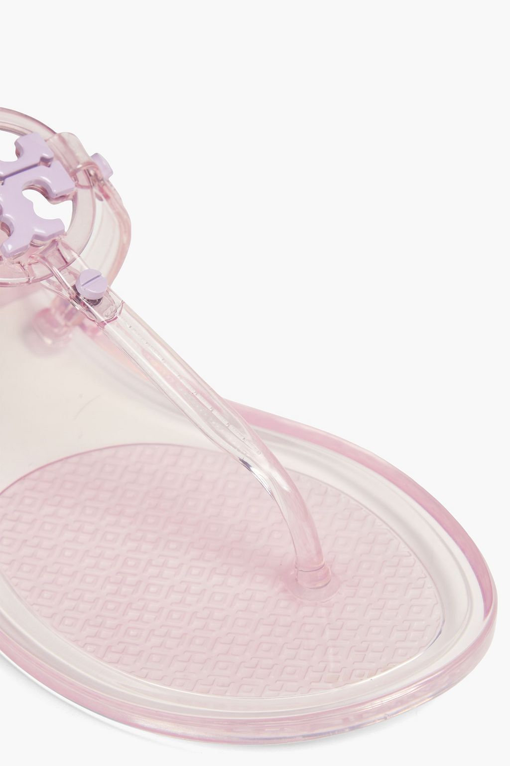 TORY BURCH Mini Miller embellished PVC sandals