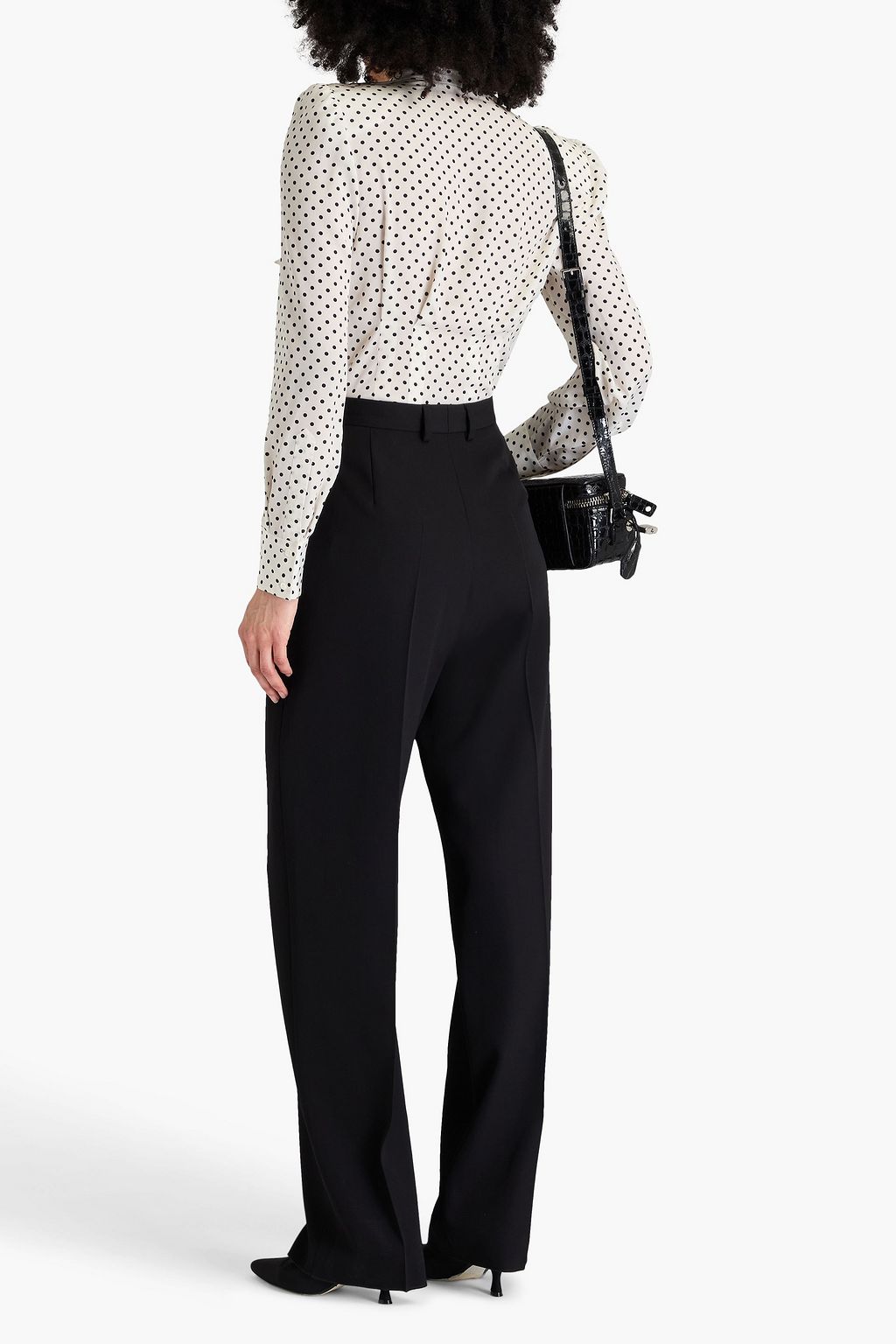 BALENCIAGA Hose mit geradem Bein aus Wolle