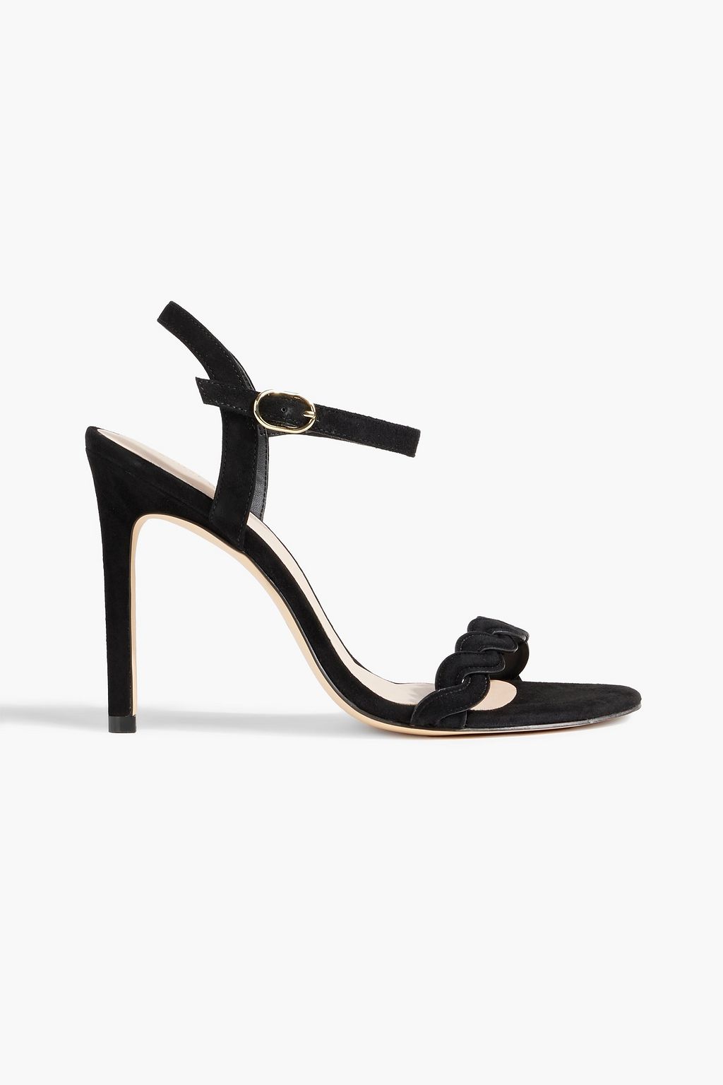 STUART WEITZMAN Twistie 100 suede sandals | THE OUTNET