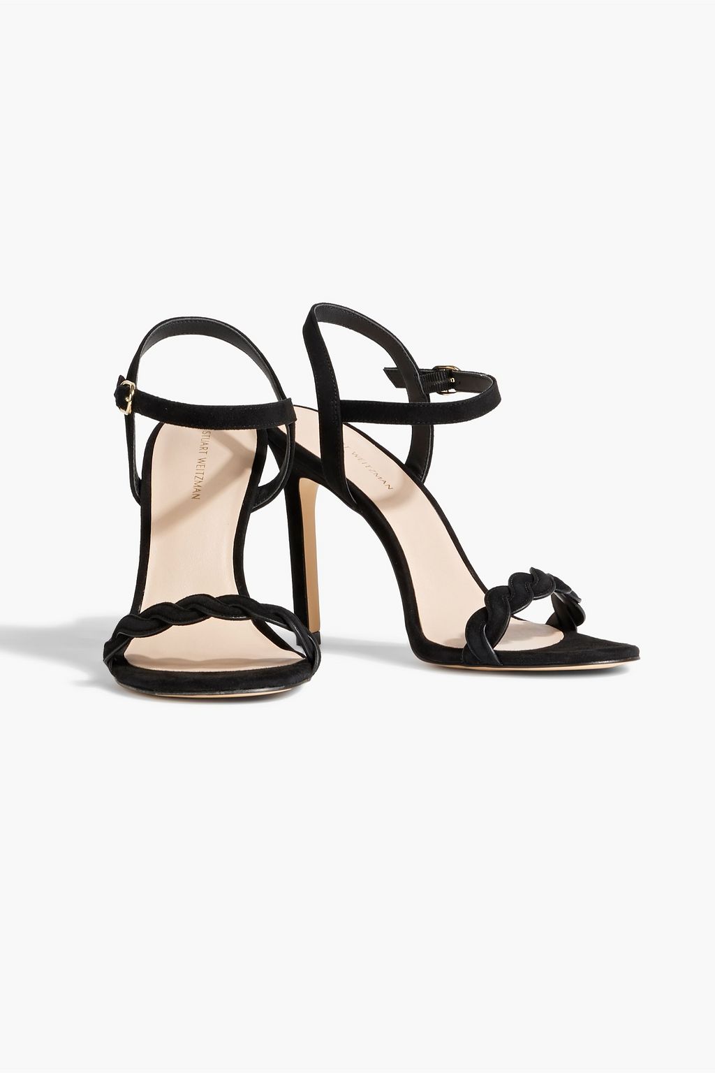 STUART WEITZMAN Twistie 100 スエード サンダル