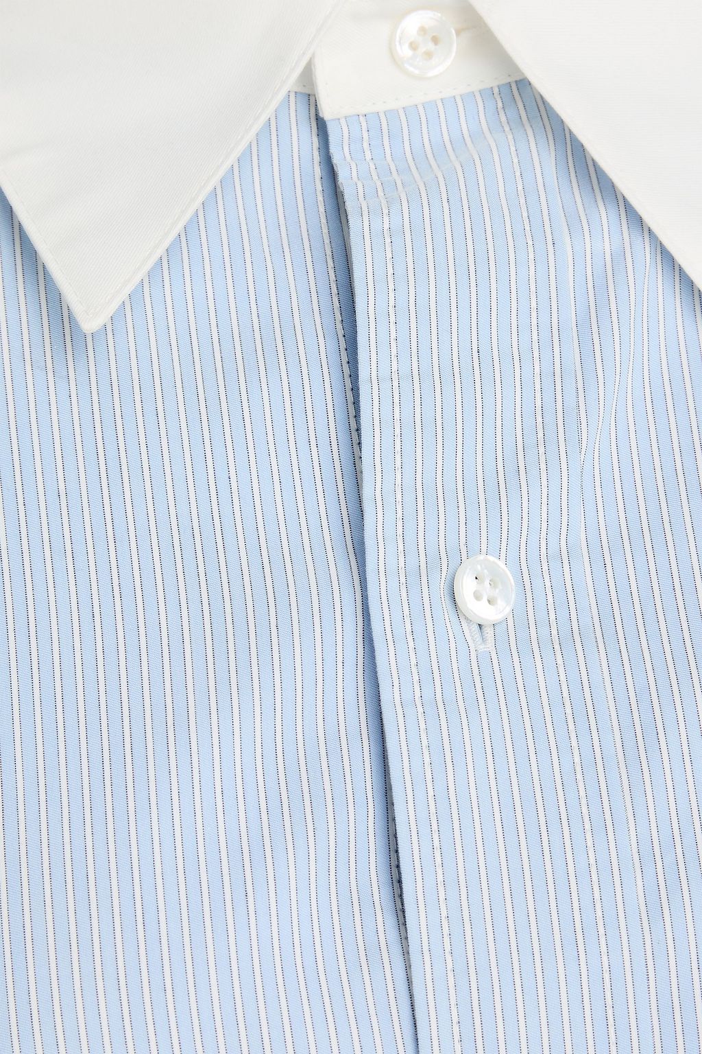 SAINT LAURENT Hemd aus Baumwolle mit Streifen