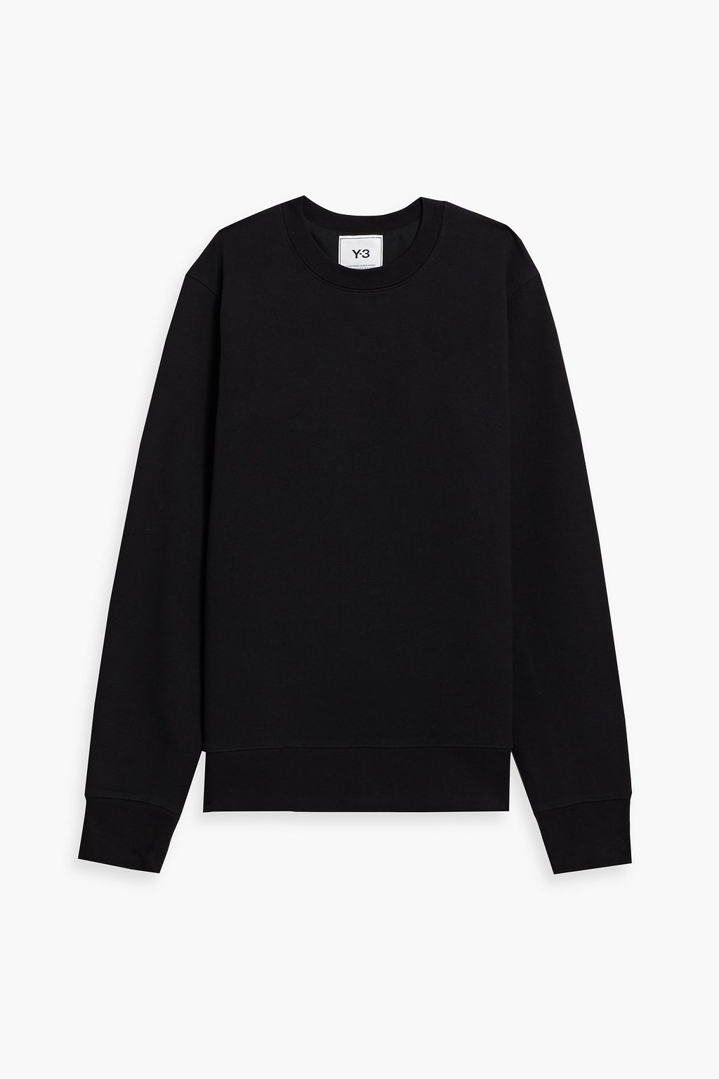 Y-3 Logo-print French cotton-terry sweatshirt | THE OUTNET