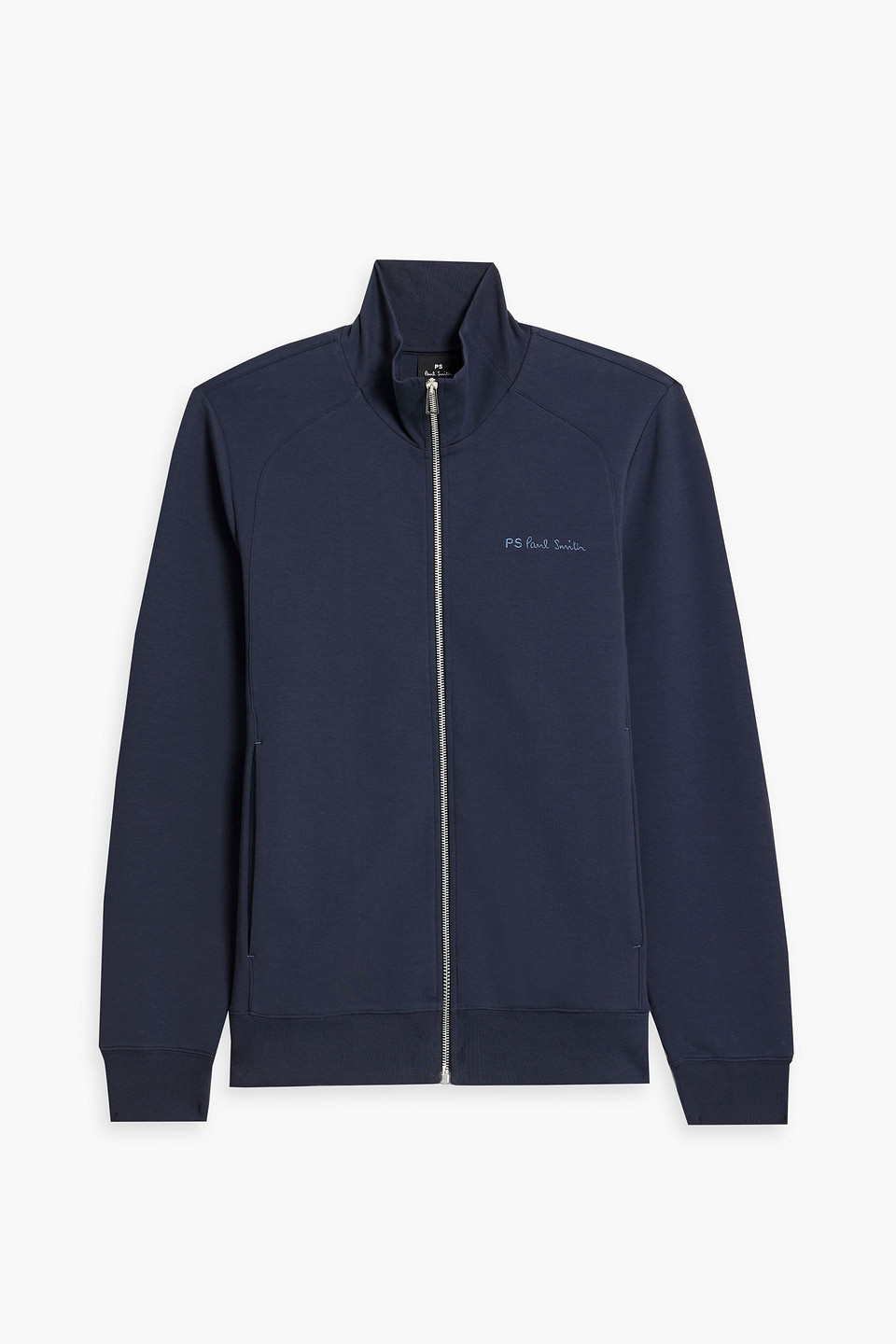 Cotton-blend track jacket