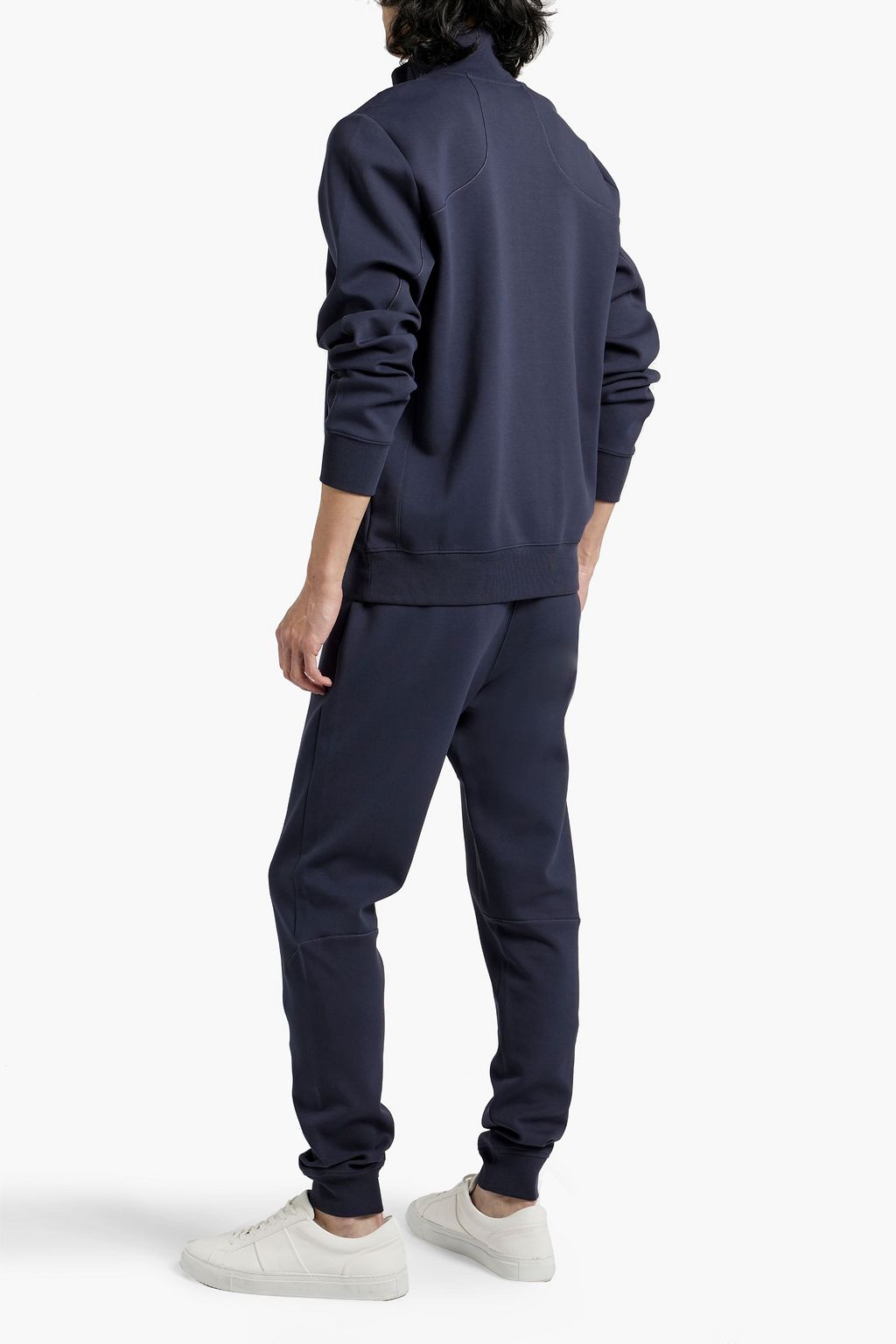 PS PAUL SMITH French cotton-blend terry sweatpants