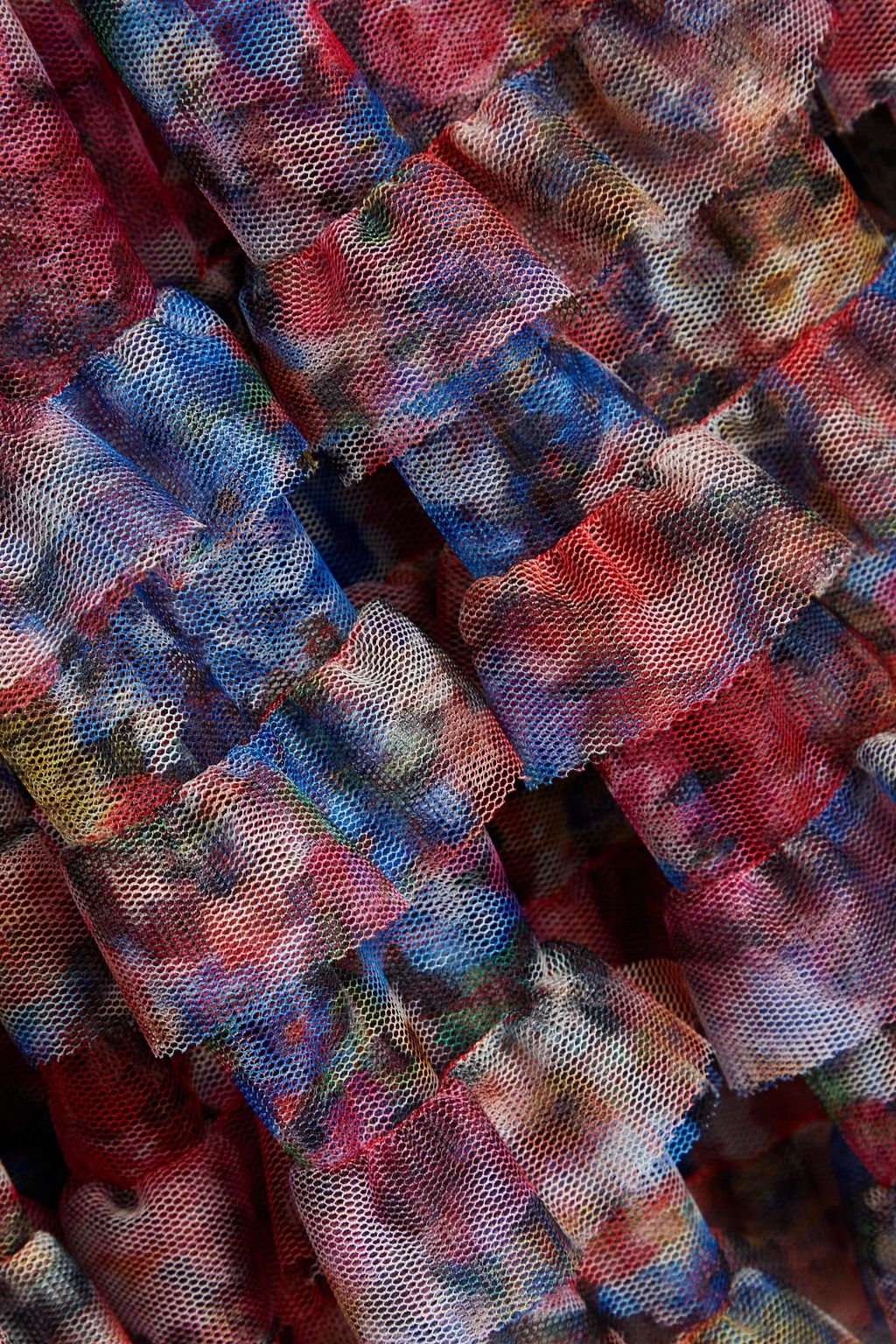 PHILOSOPHY DI LORENZO SERAFINI Minikleid aus Tüll mit floralem Print und Rüschen