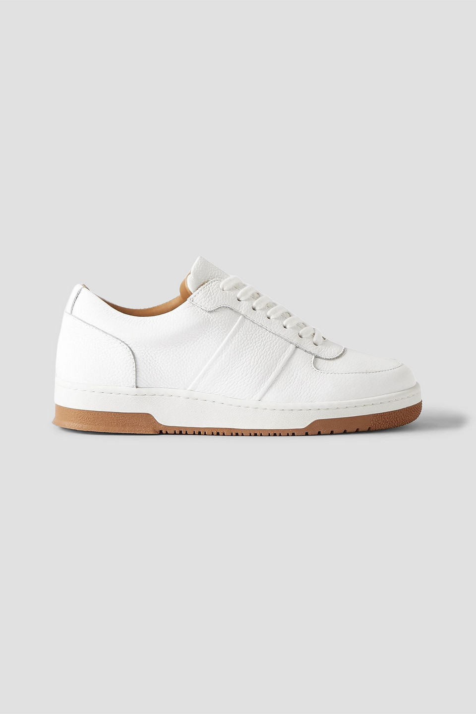 mr p. - atticus leather sneakers - white - uk 7
