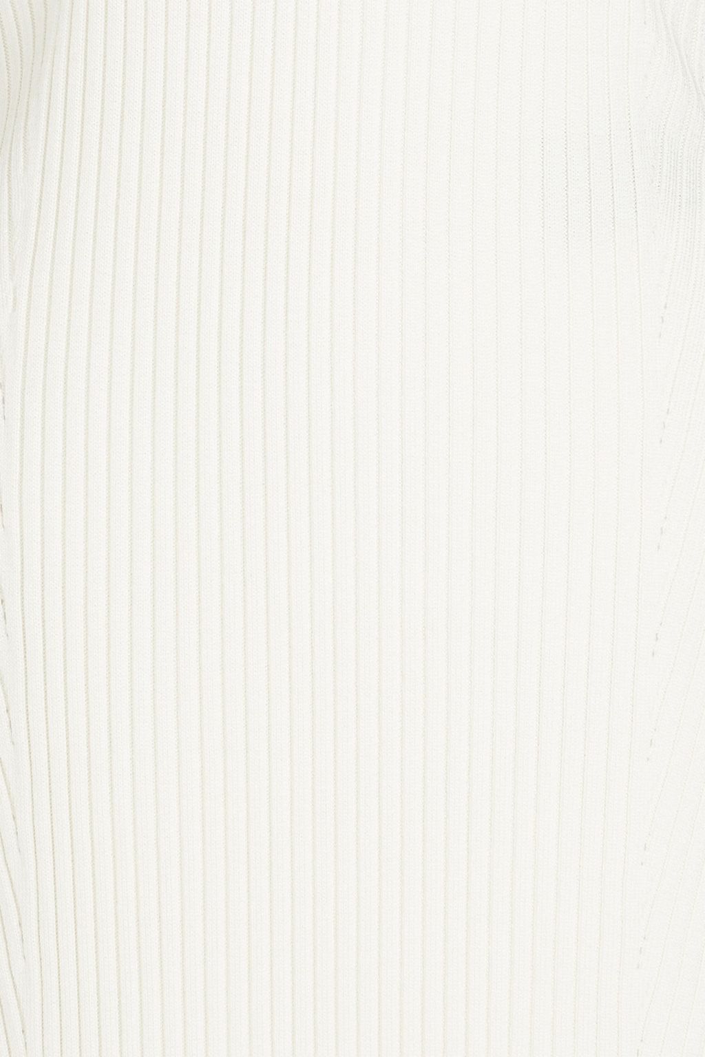 BALMAIN Ribbed-knit midi dress