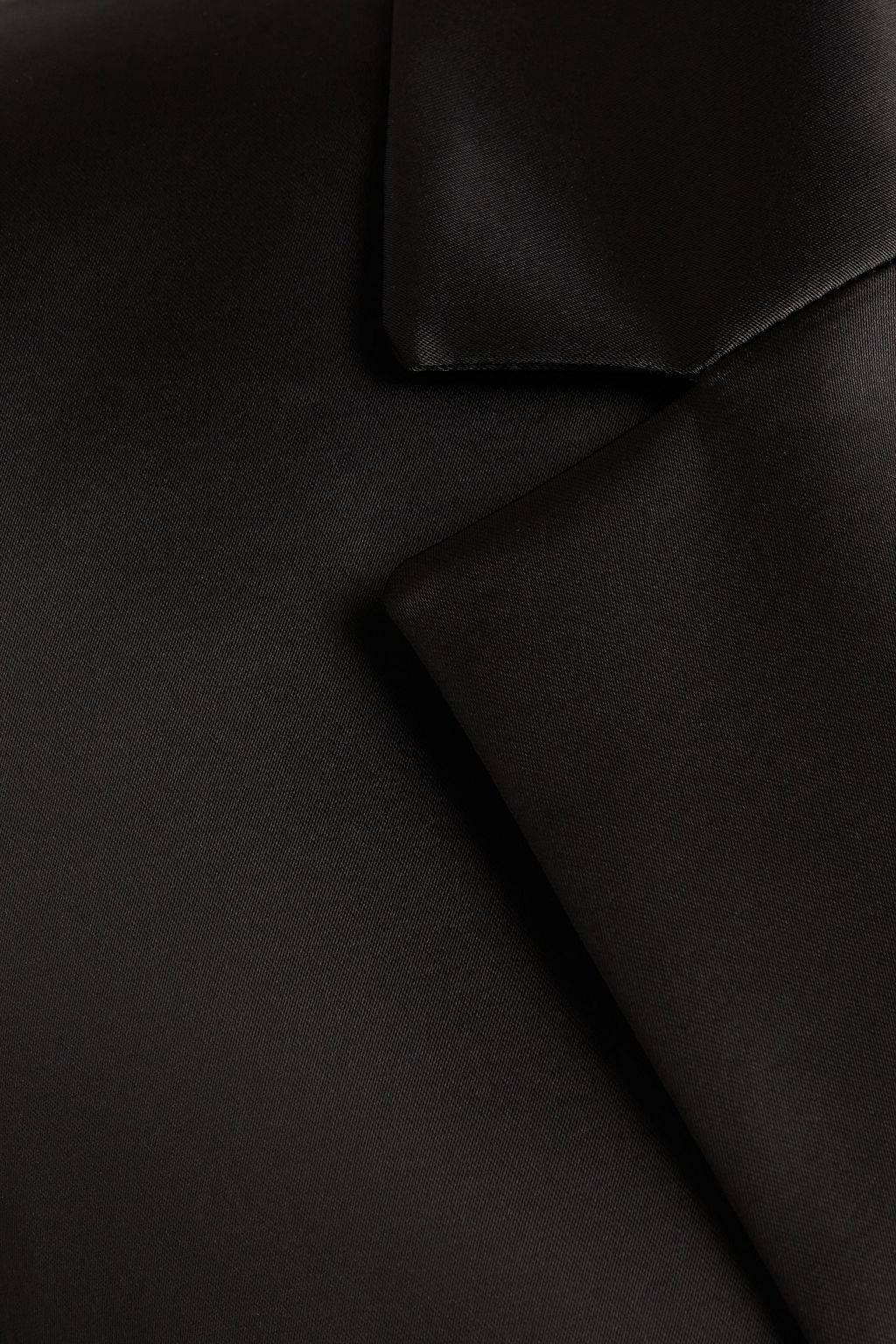 BOUTIQUE MOSCHINO Ruched satin blazer