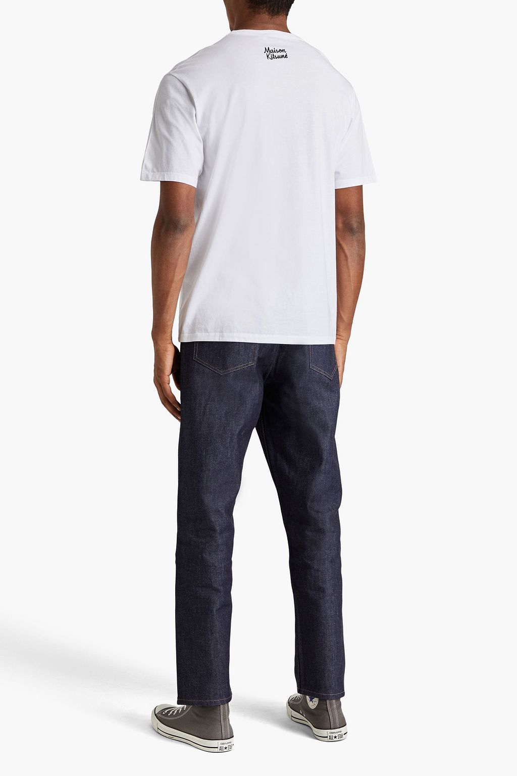 MAISON KITSUNÉ Printed cotton-jersey T-shirt