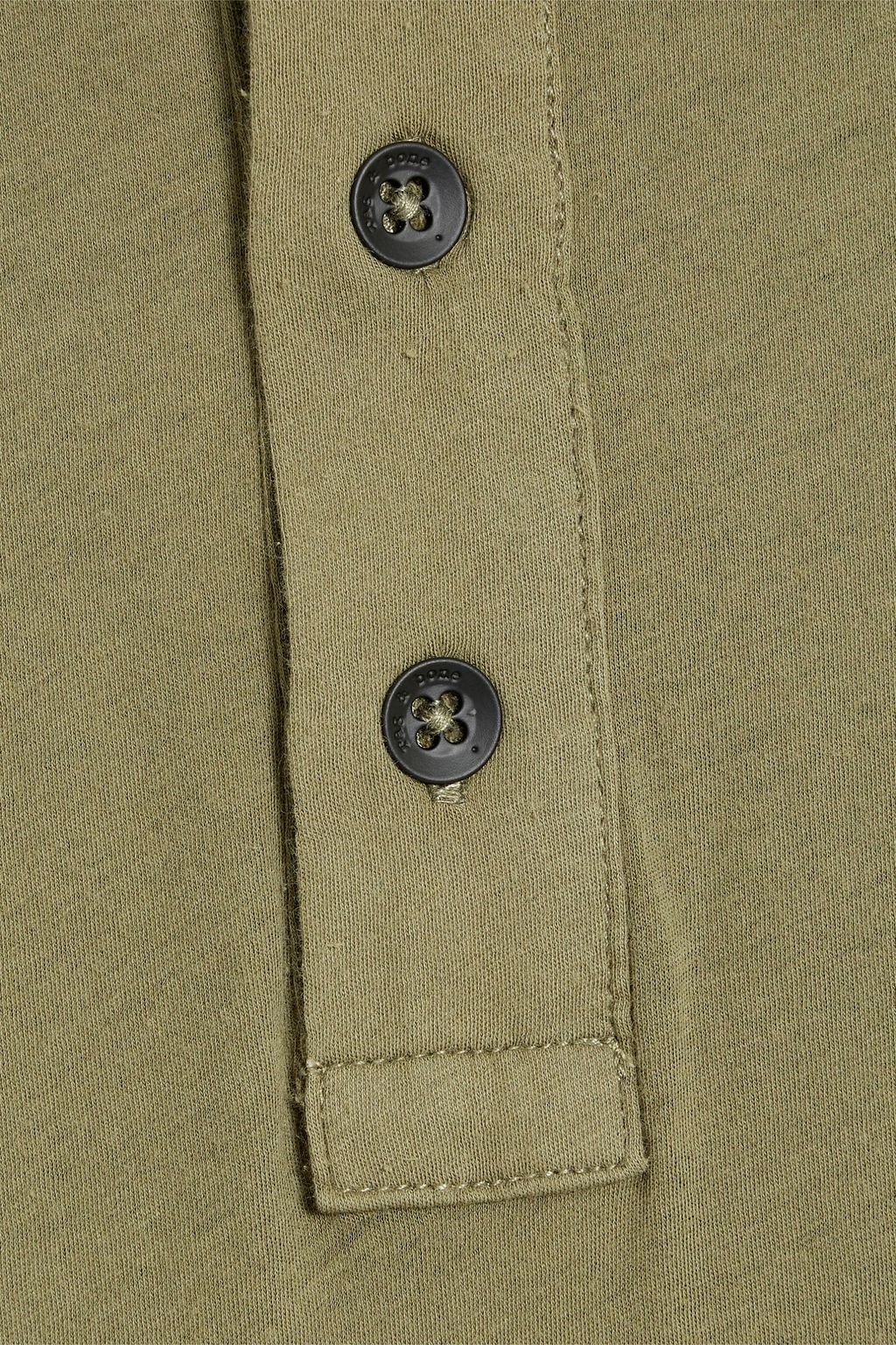 RAG & BONE Cotton-jersey polo shirt
