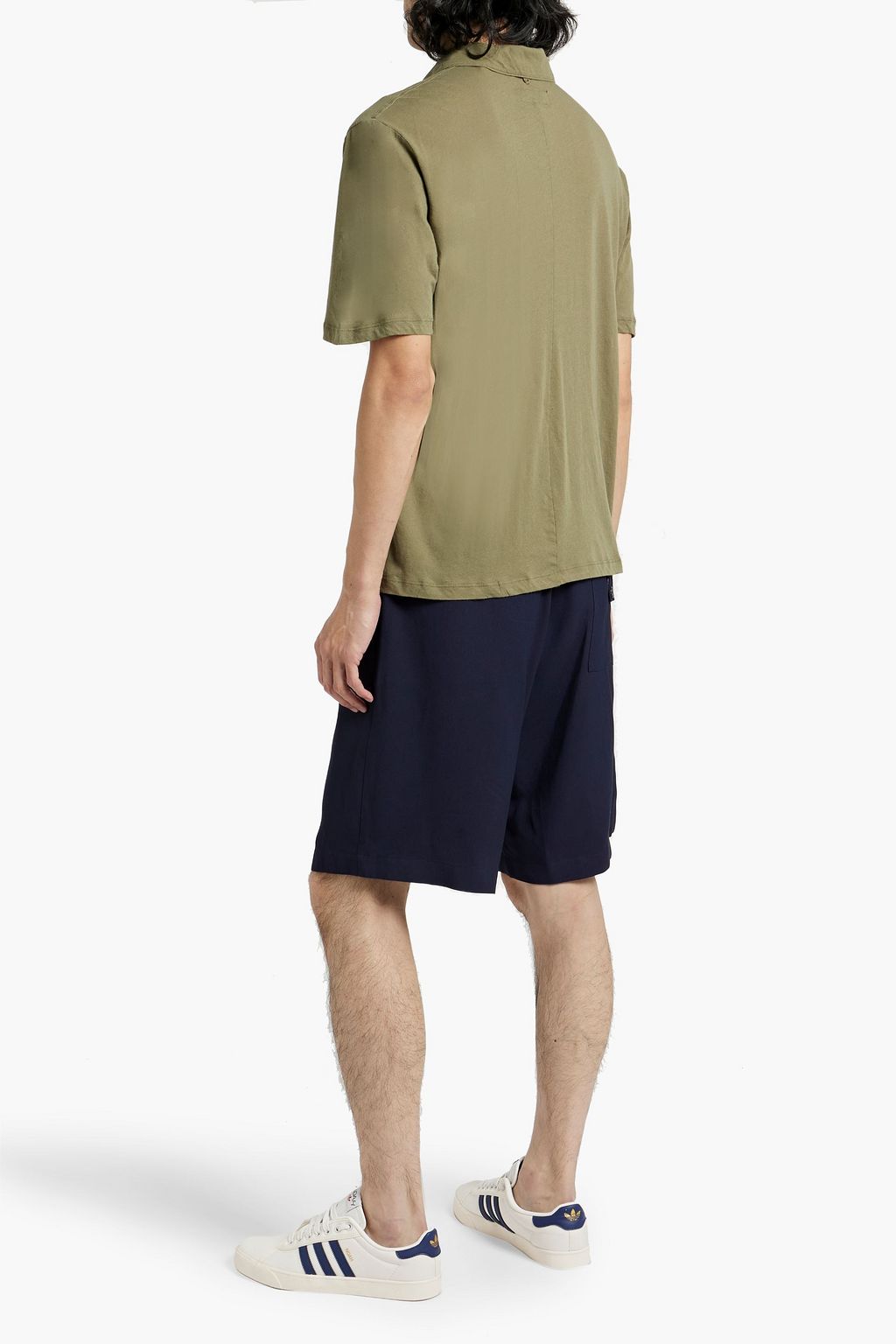 RAG & BONE Cotton-jersey polo shirt
