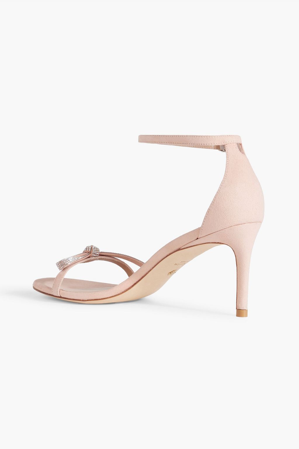 STUART WEITZMAN Embellished suede sandals