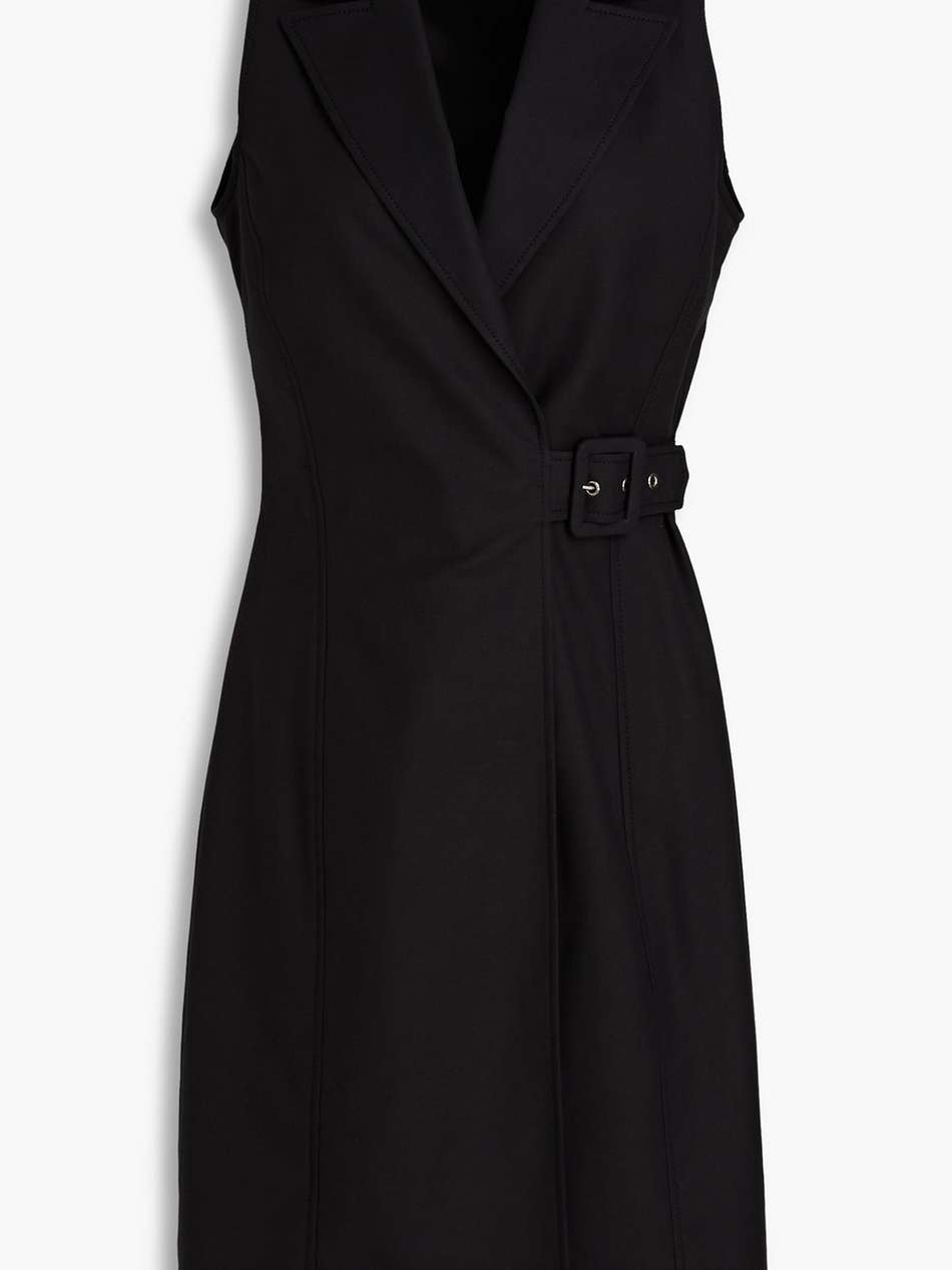 cotton-blend mini dress