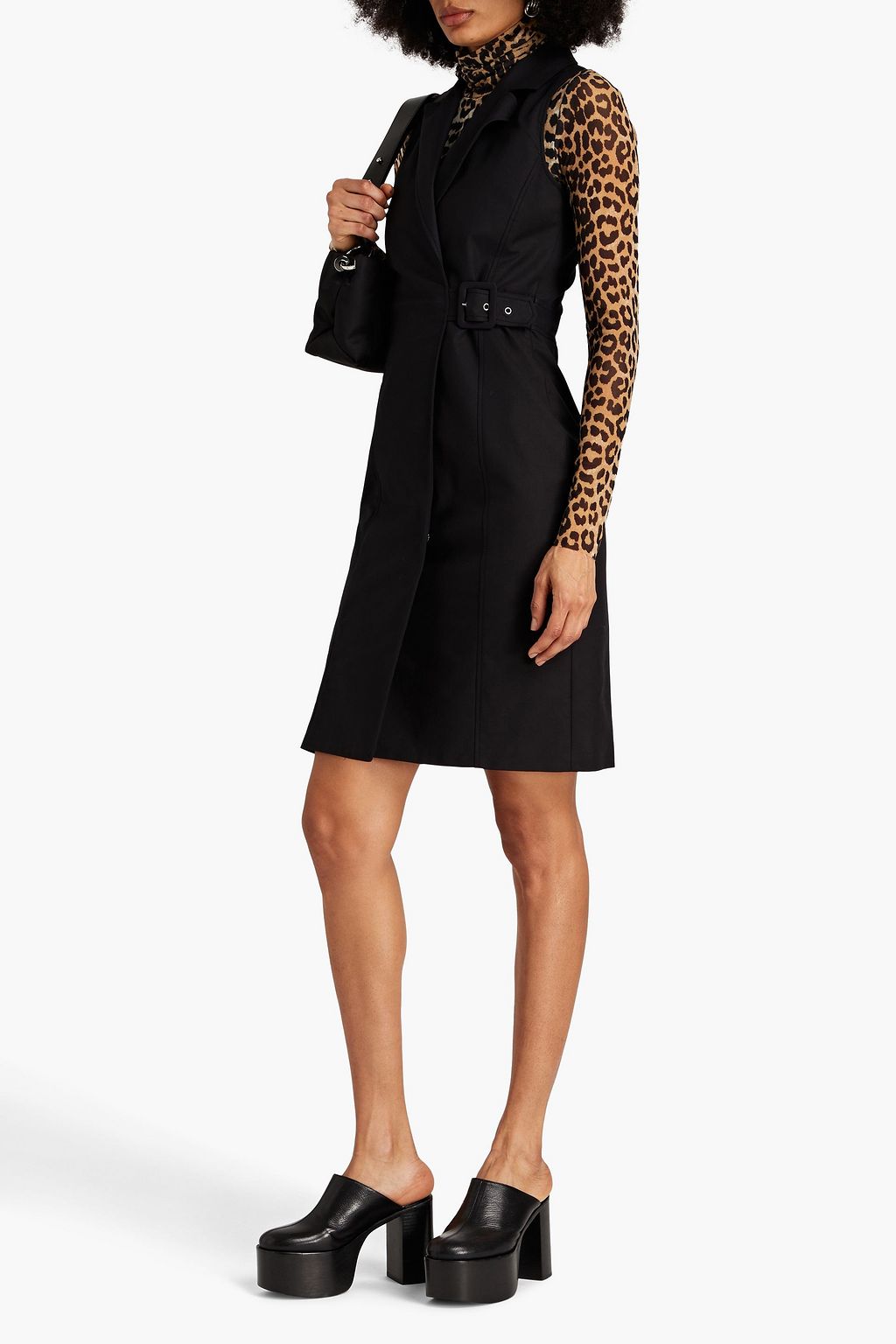 BOUTIQUE MOSCHINO Minikleid aus einer Baumwollmischung