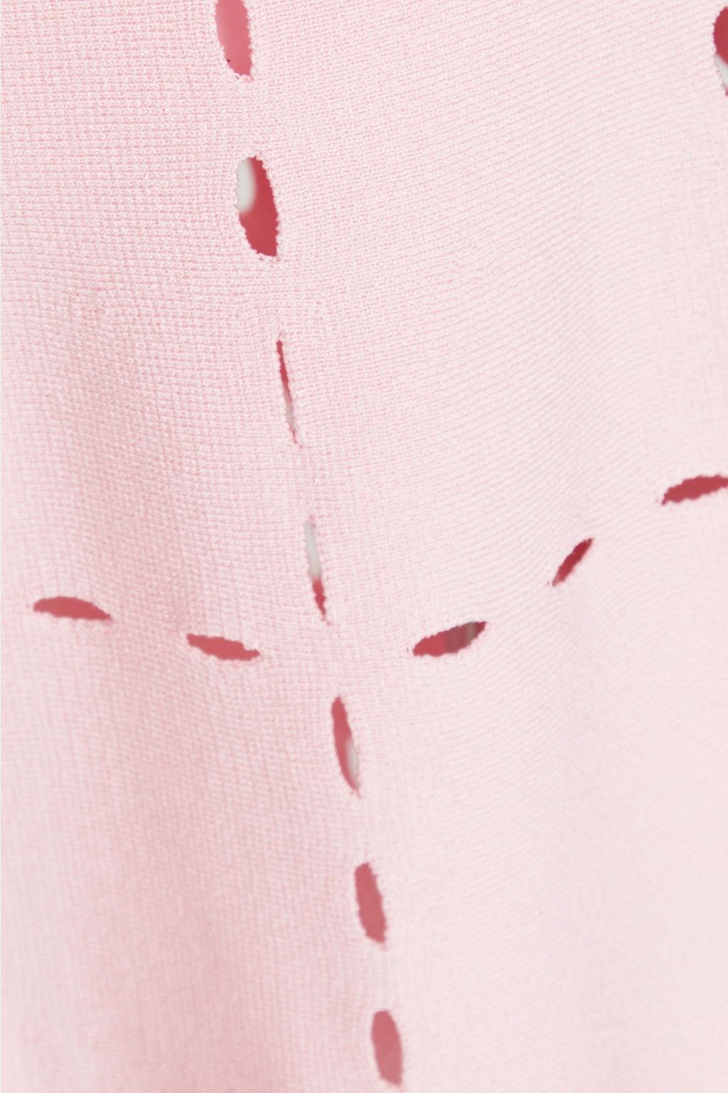 BOUTIQUE MOSCHINO Pointelle-knit dress