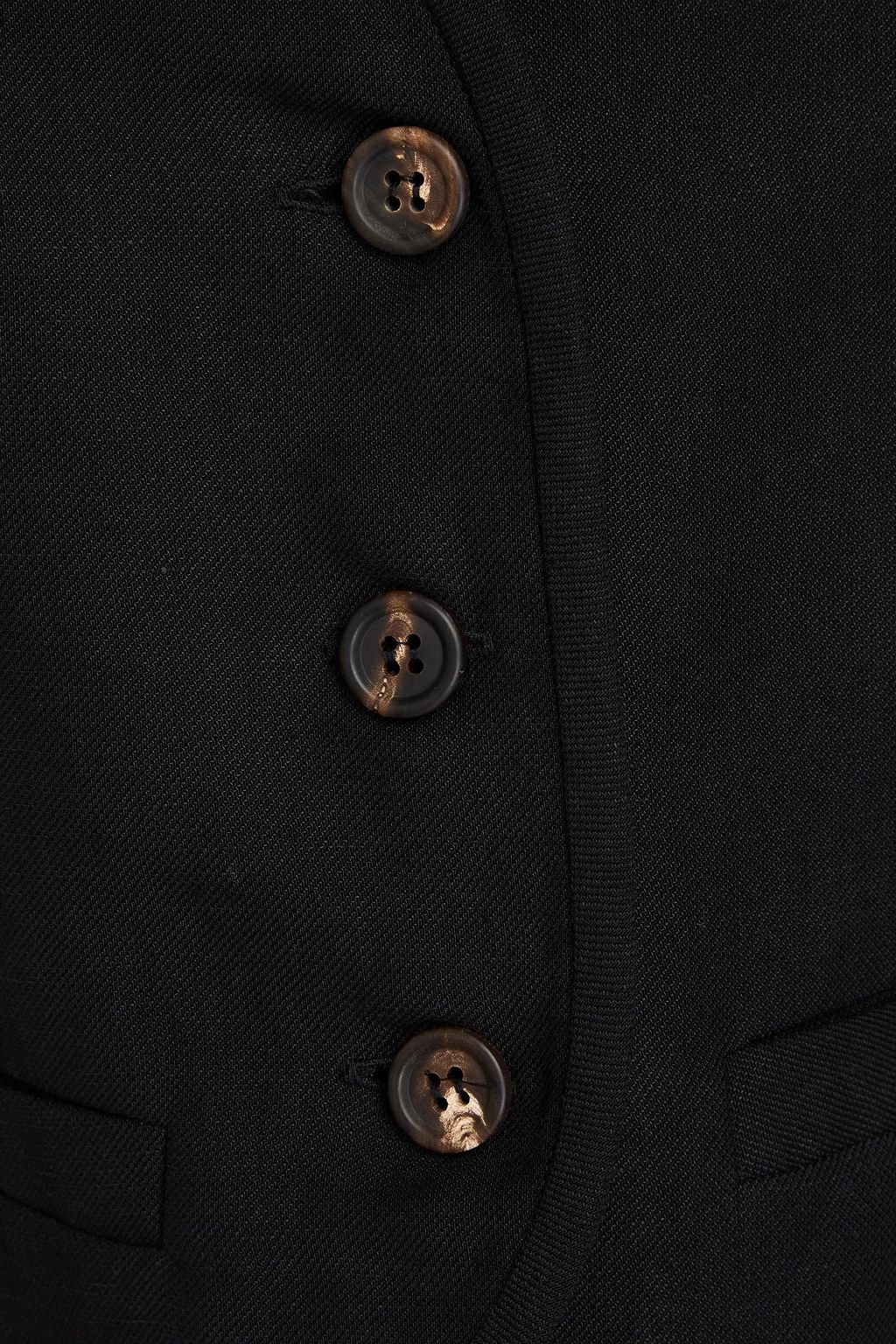 BRUNELLO CUCINELLI Bead-embellished twill vest