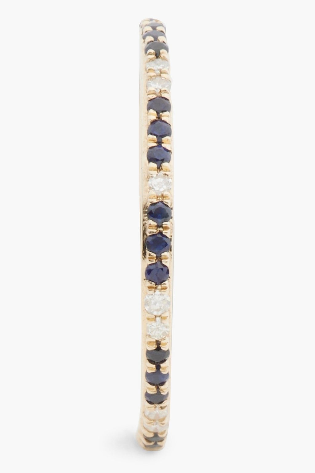 ADINA REYTER 14-karat gold, diamond and sapphire ring