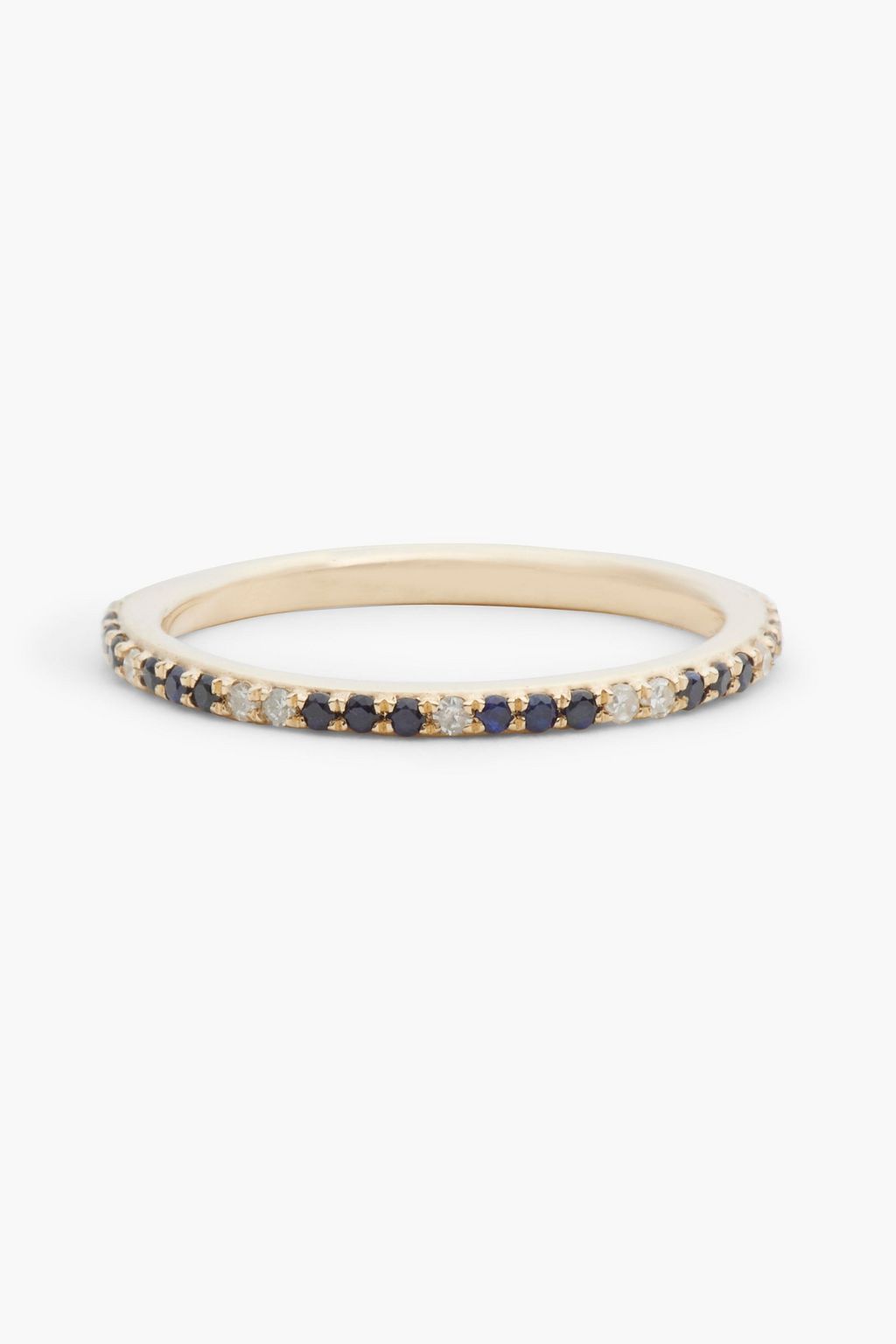 ADINA REYTER 14-karat gold, diamond and sapphire ring