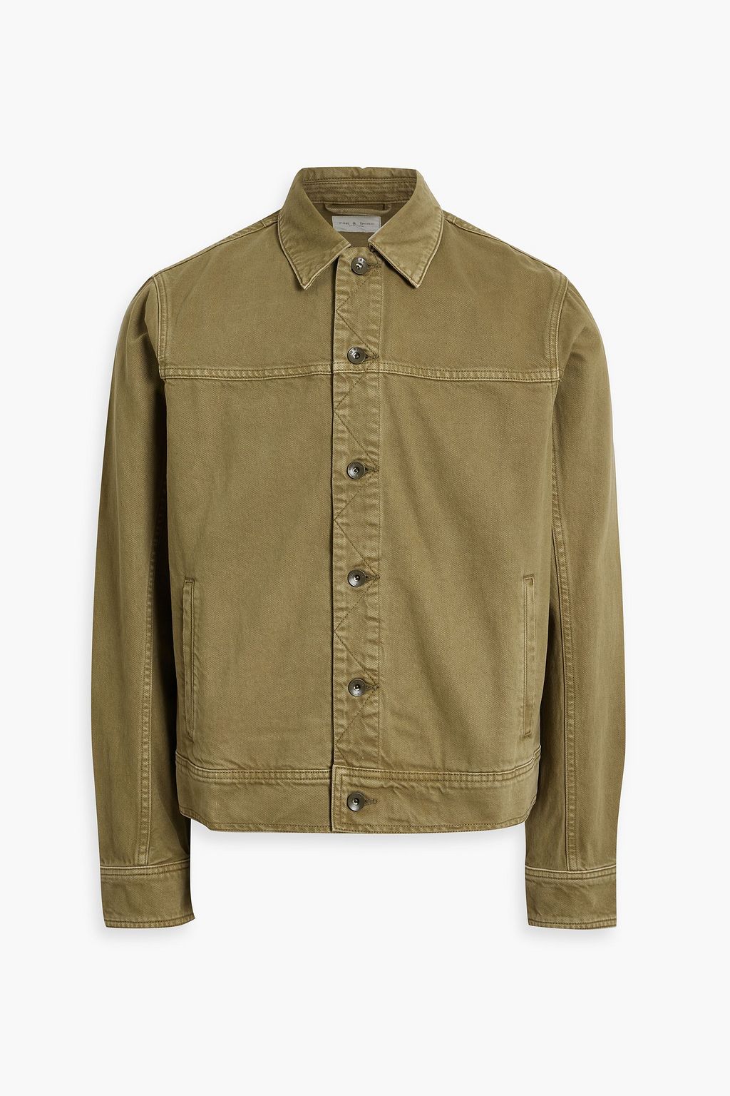 Denim jacket army on sale