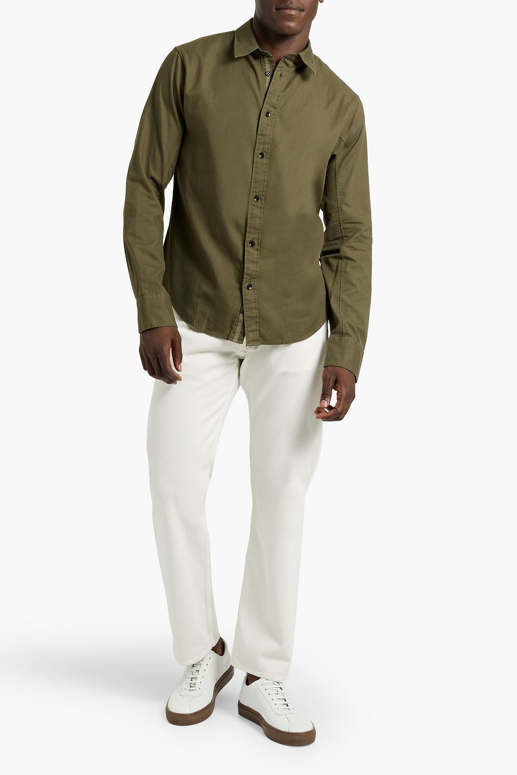 RAG & BONE Fit 2 cotton-blend Oxford shirt