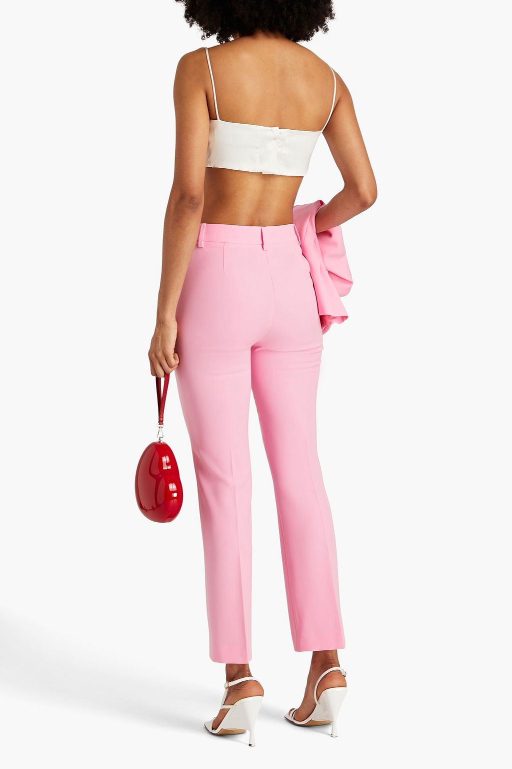BOUTIQUE MOSCHINO Twill straight-leg pants