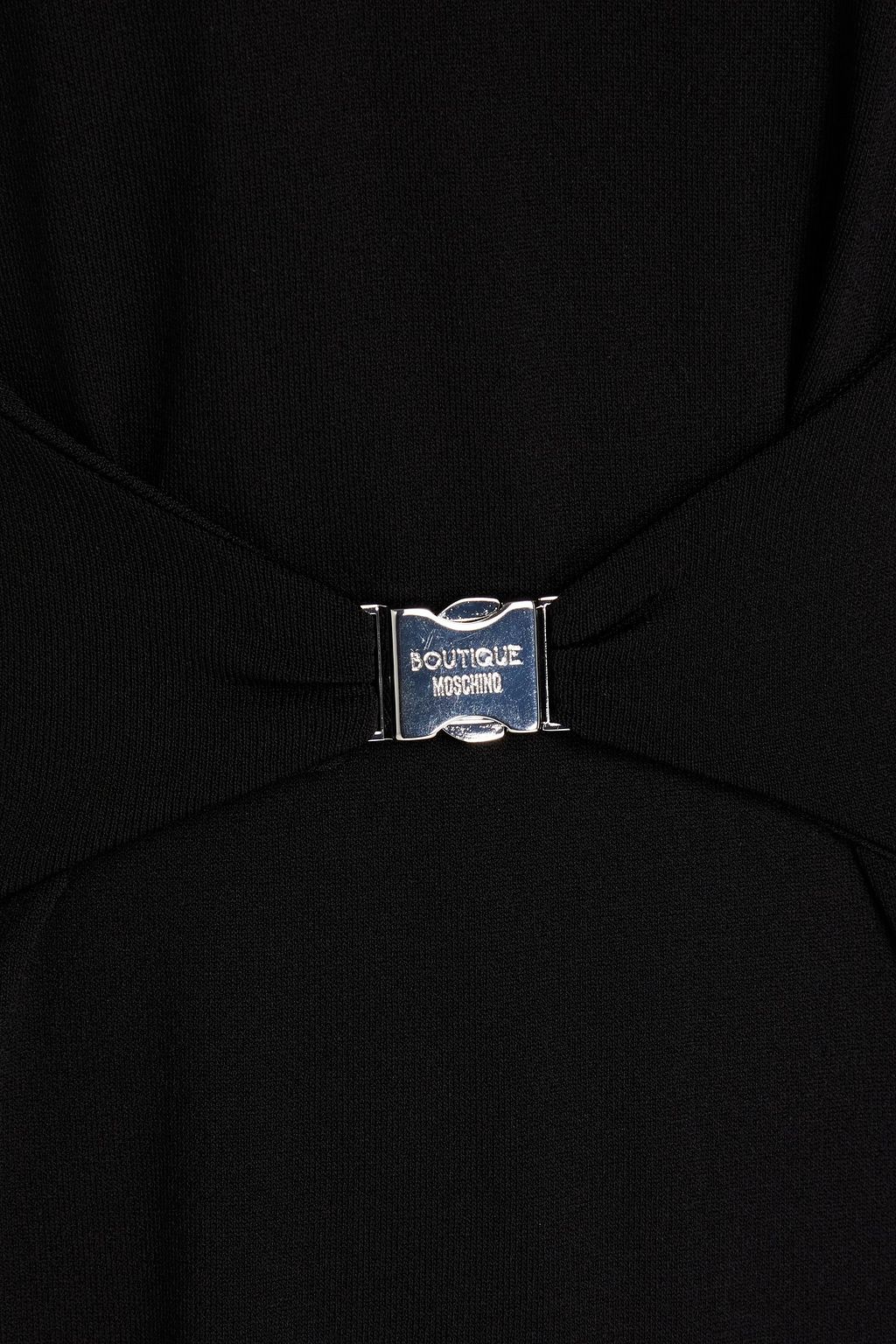 BOUTIQUE MOSCHINO 버클 디테일 니트 드레스