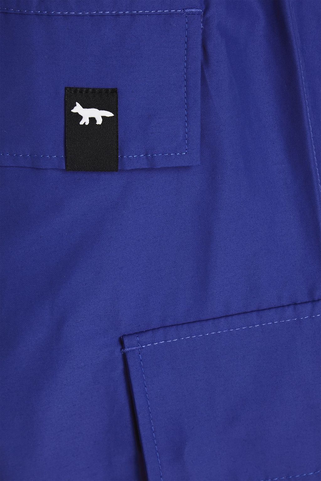 MAISON KITSUNÉ بنطال كارغو مصنوع من مزيج من القطن