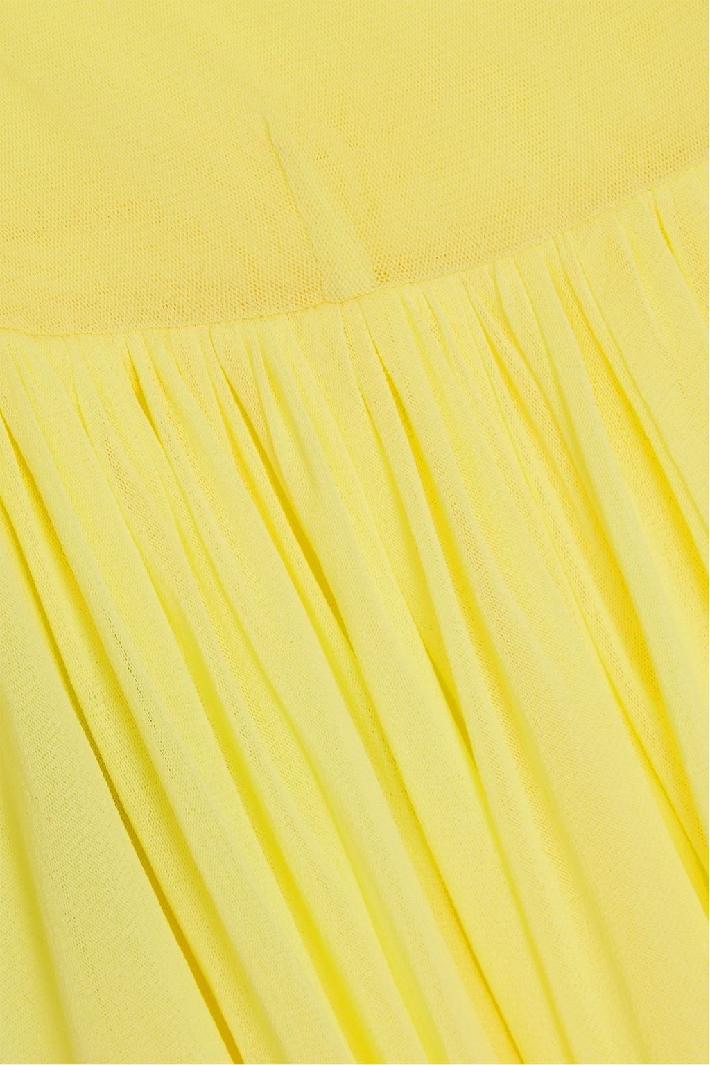 PHILOSOPHY DI LORENZO SERAFINI Gerafftes Kleid aus Stretch-Mesh mit Cut-outs