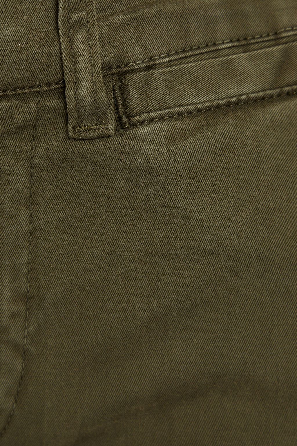 FRAME ストレッチコットンツイル ワイドレッグパンツ