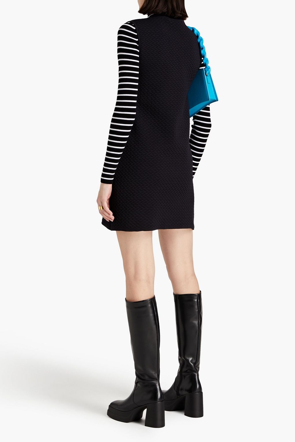 MOSCHINO 니트 미니 드레스