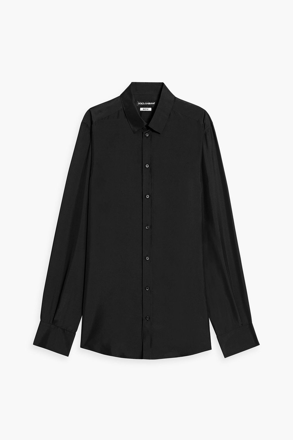 DOLCE & GABBANA Slim-fit silk shirt | THE OUTNET