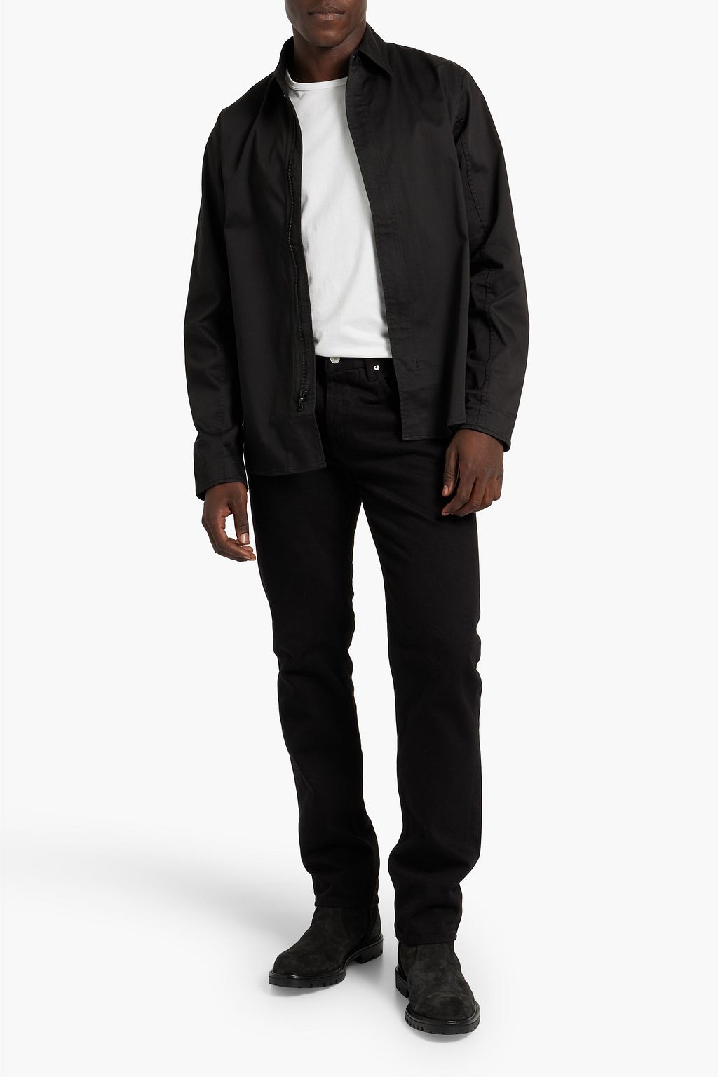 RAG & BONE Flight cotton-blend poplin overshirt