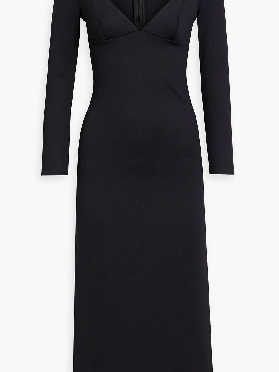 ponte midi dress