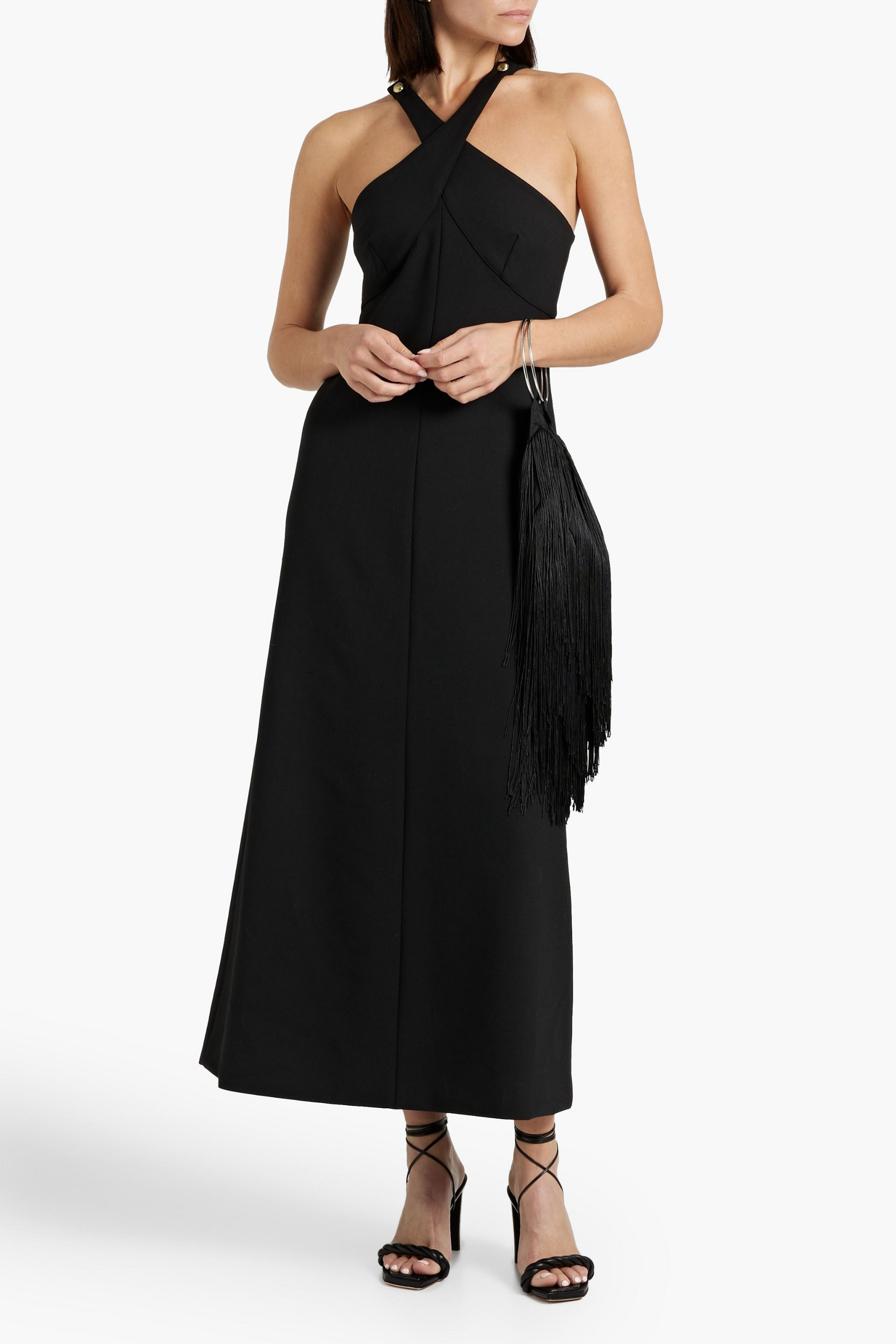 Rosetta Getty Wool-blend maxi dress