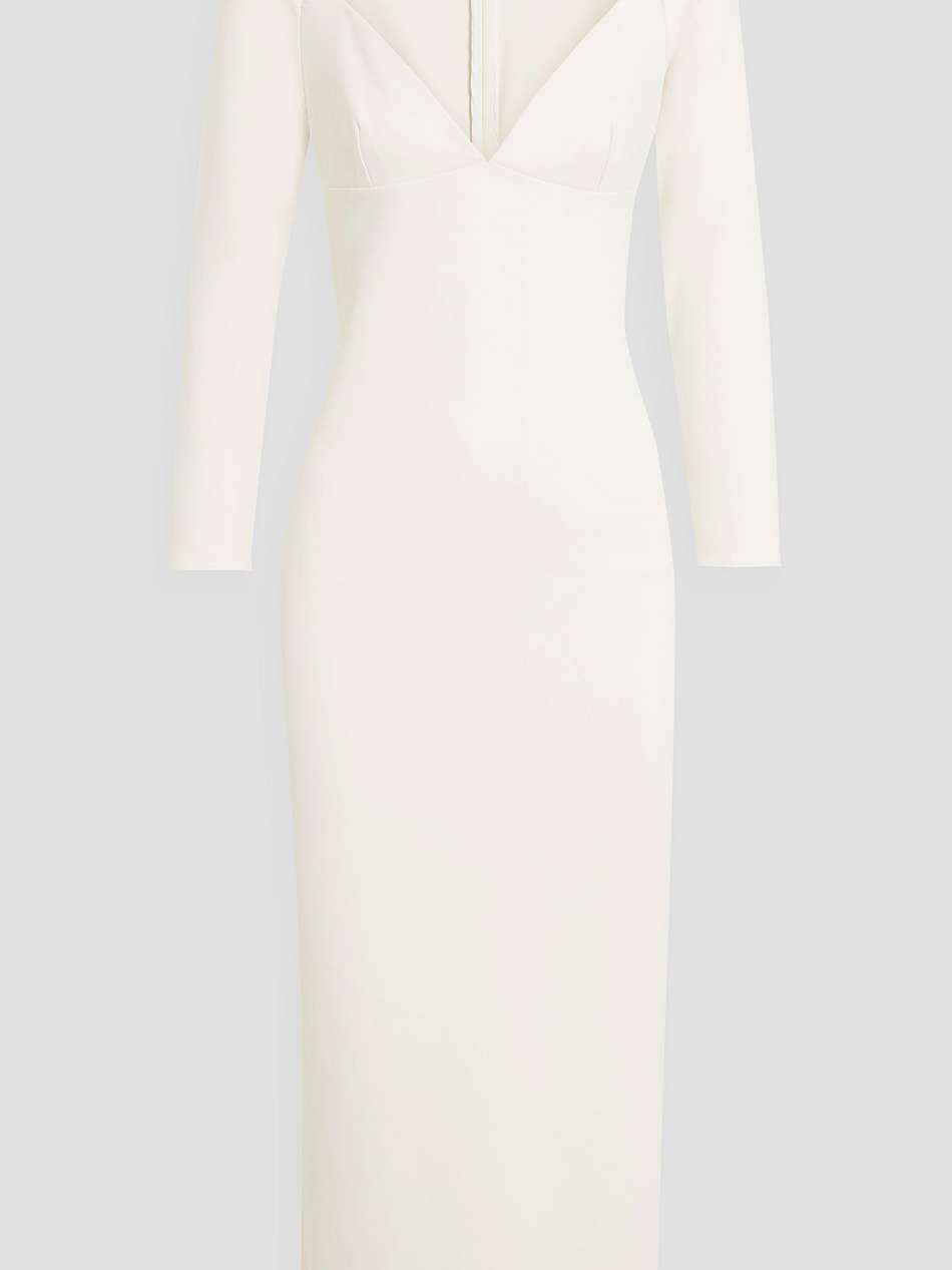 ponte midi dress