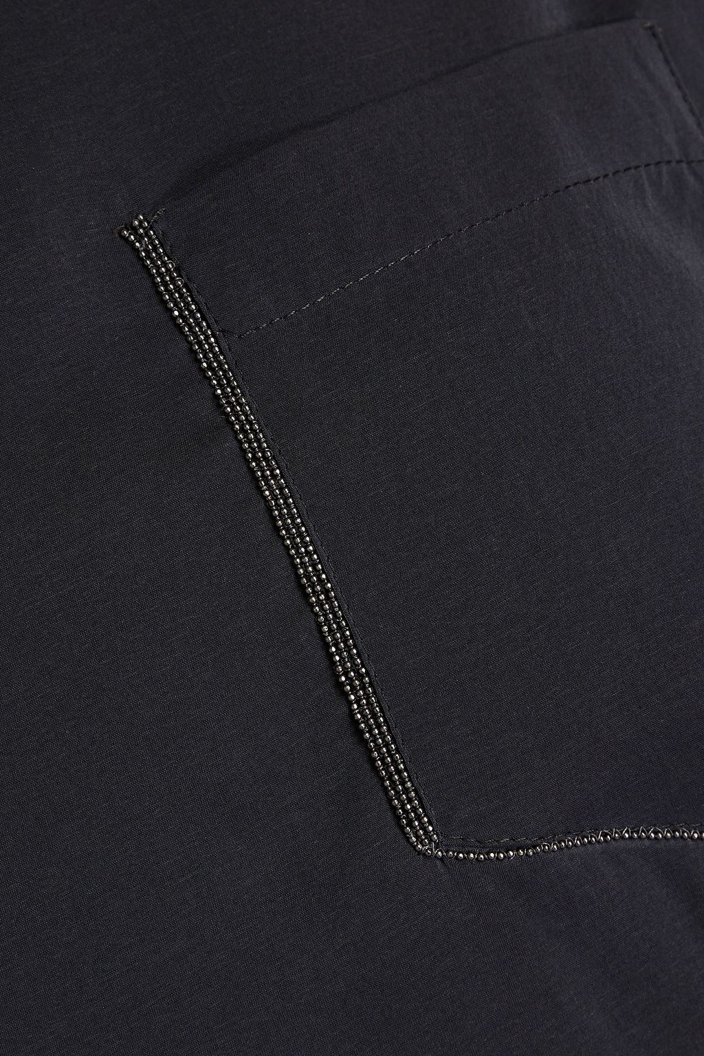 BRUNELLO CUCINELLI Silk-blend top