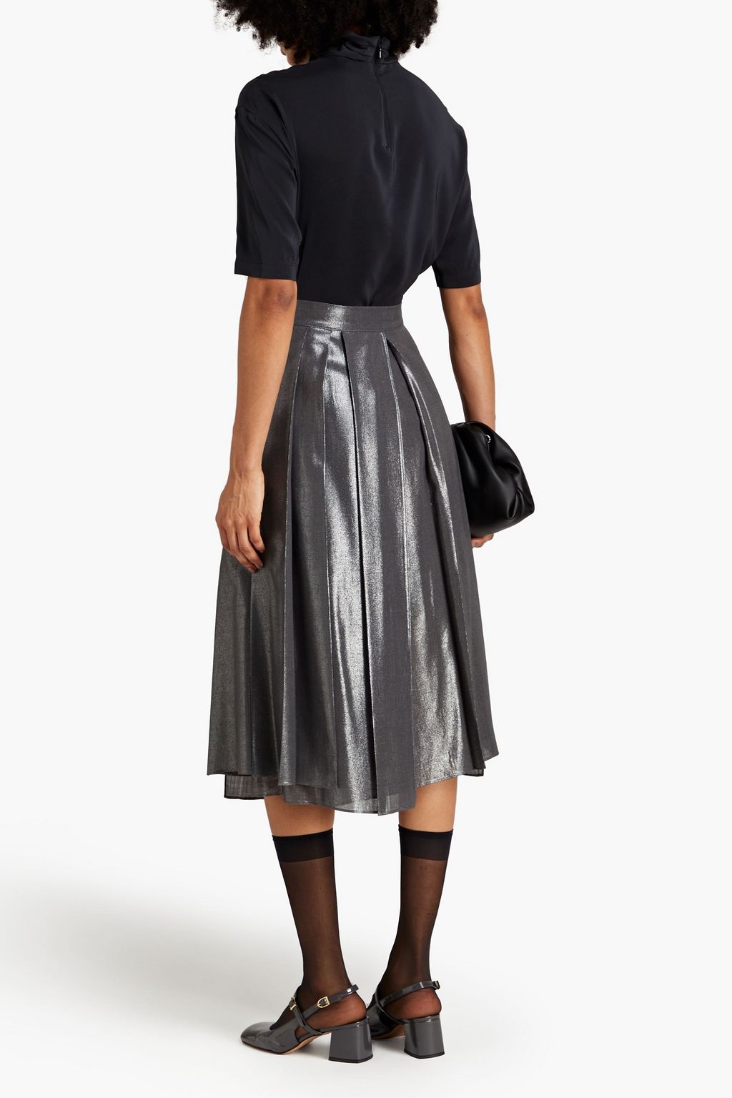 BRUNELLO CUCINELLI Silk-blend top