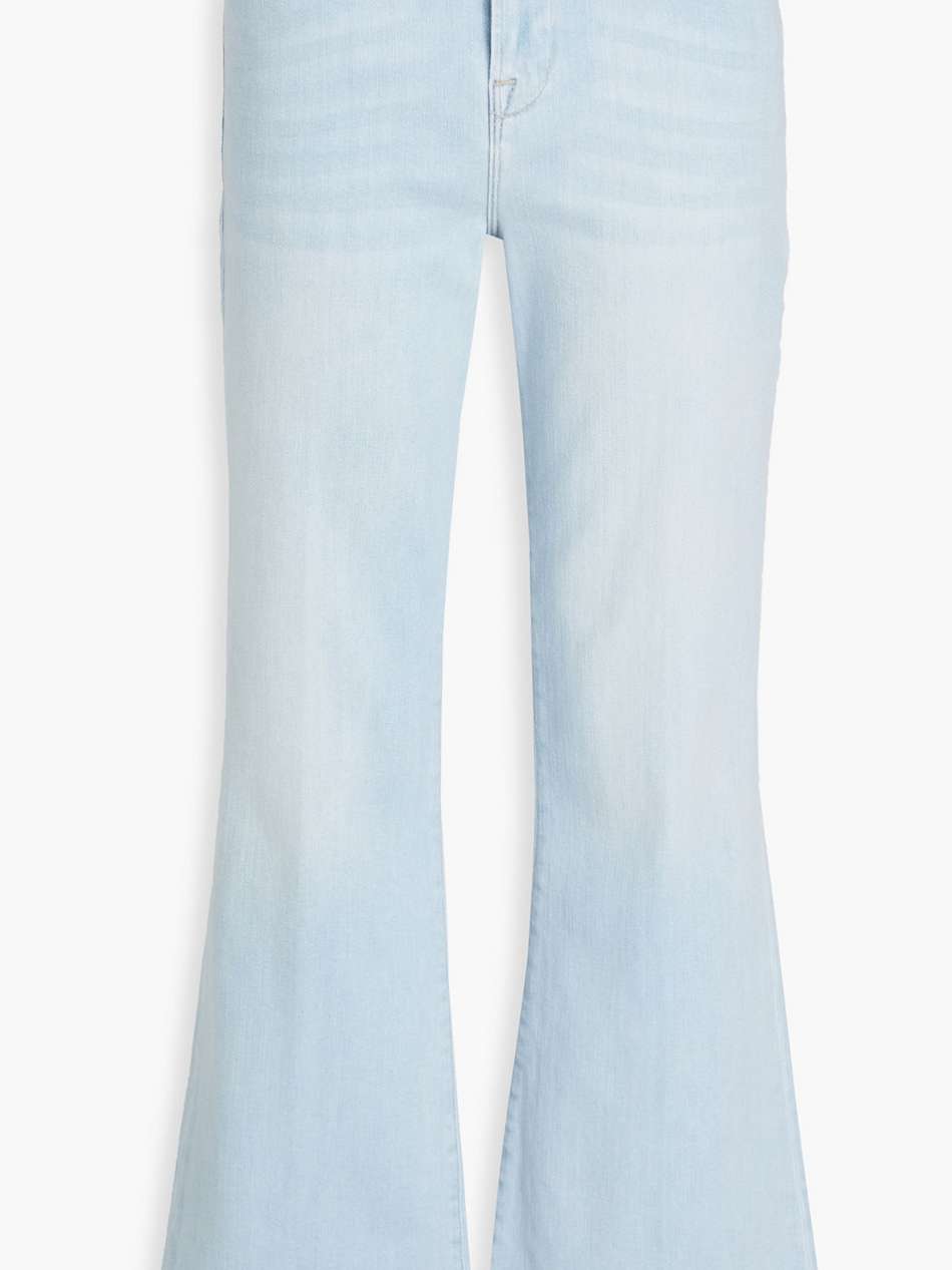 le easy flare high-rise flared jeans