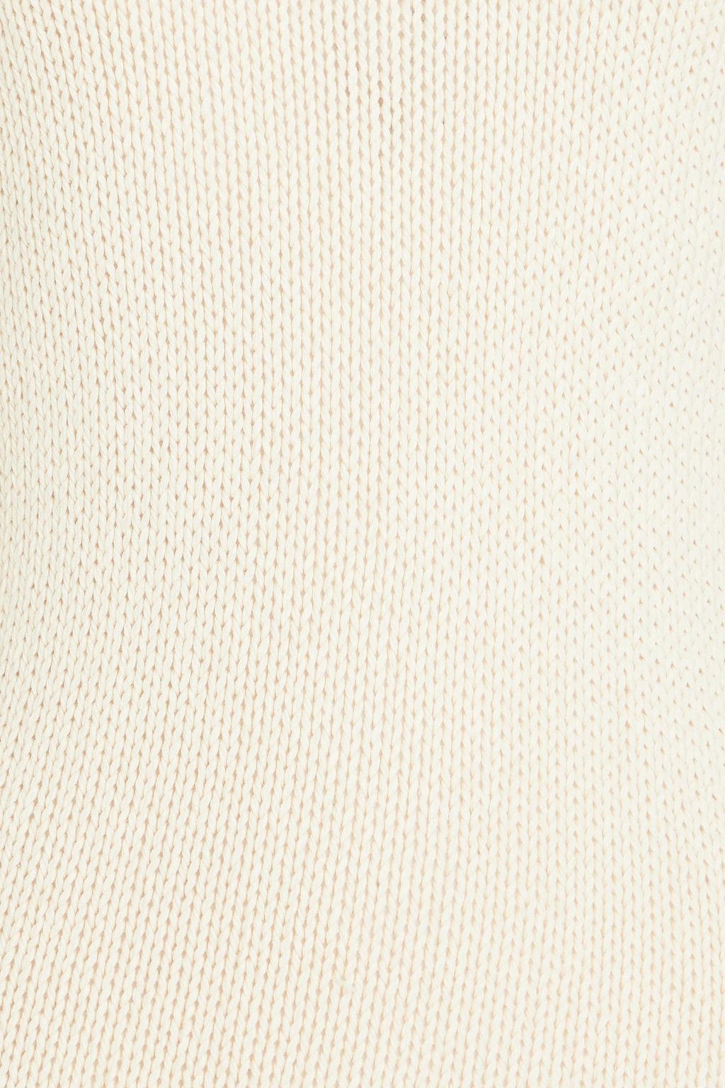 ZIMMERMANN Lace-up cotton midi dress