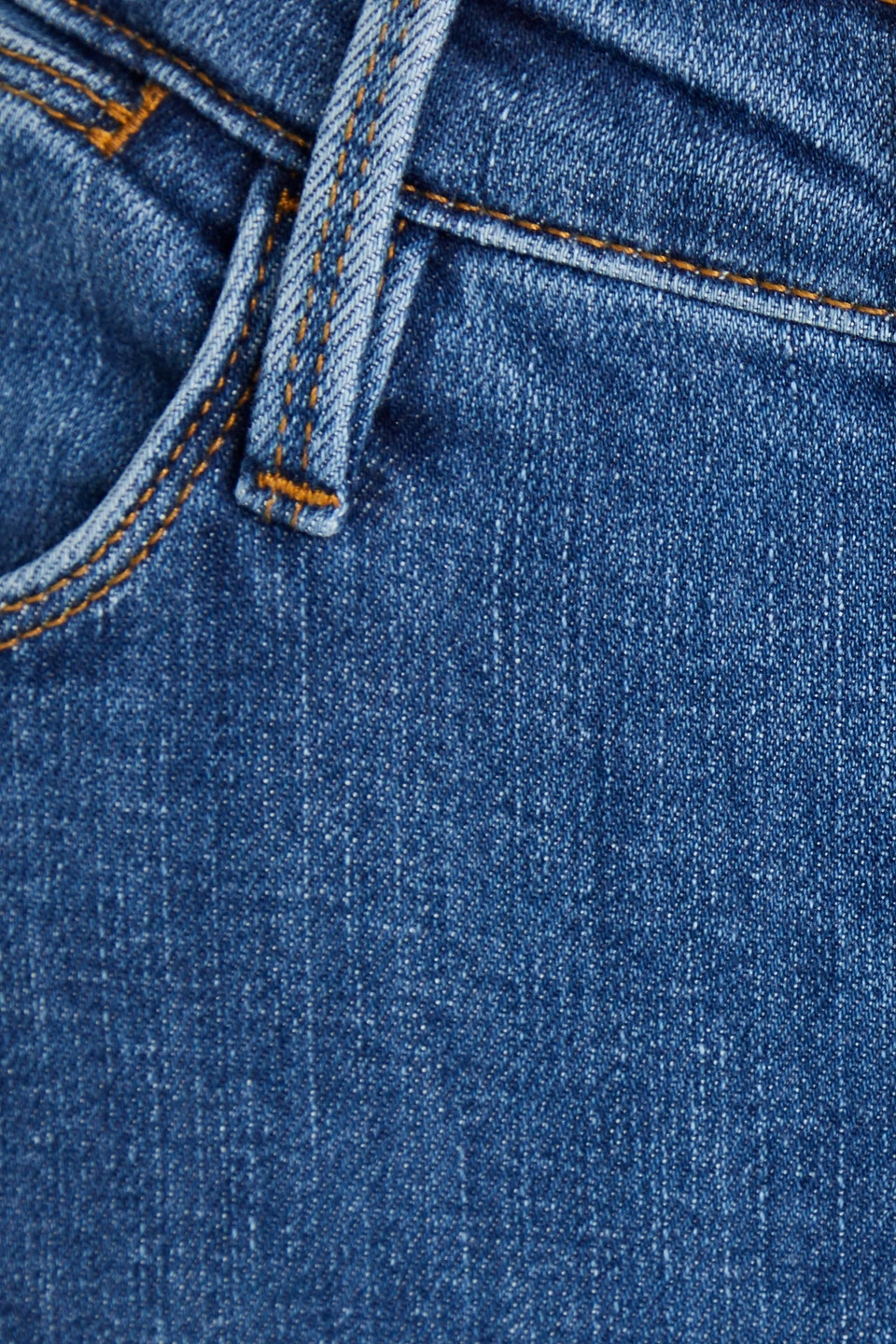 FRAME LE HIGH CROPPED HIGH-RISE STRAIGHT-LEG JEANS 