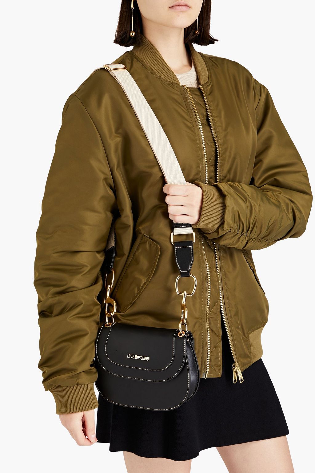 LOVE MOSCHINO Faux leather shoulder bag