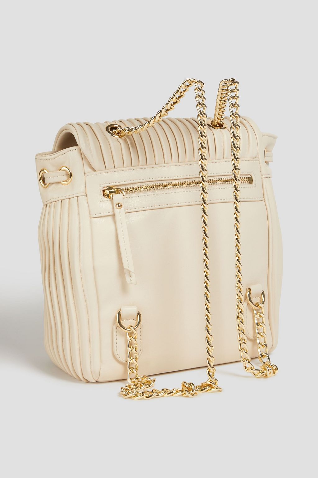 LOVE MOSCHINO Quilted faux leather backpack