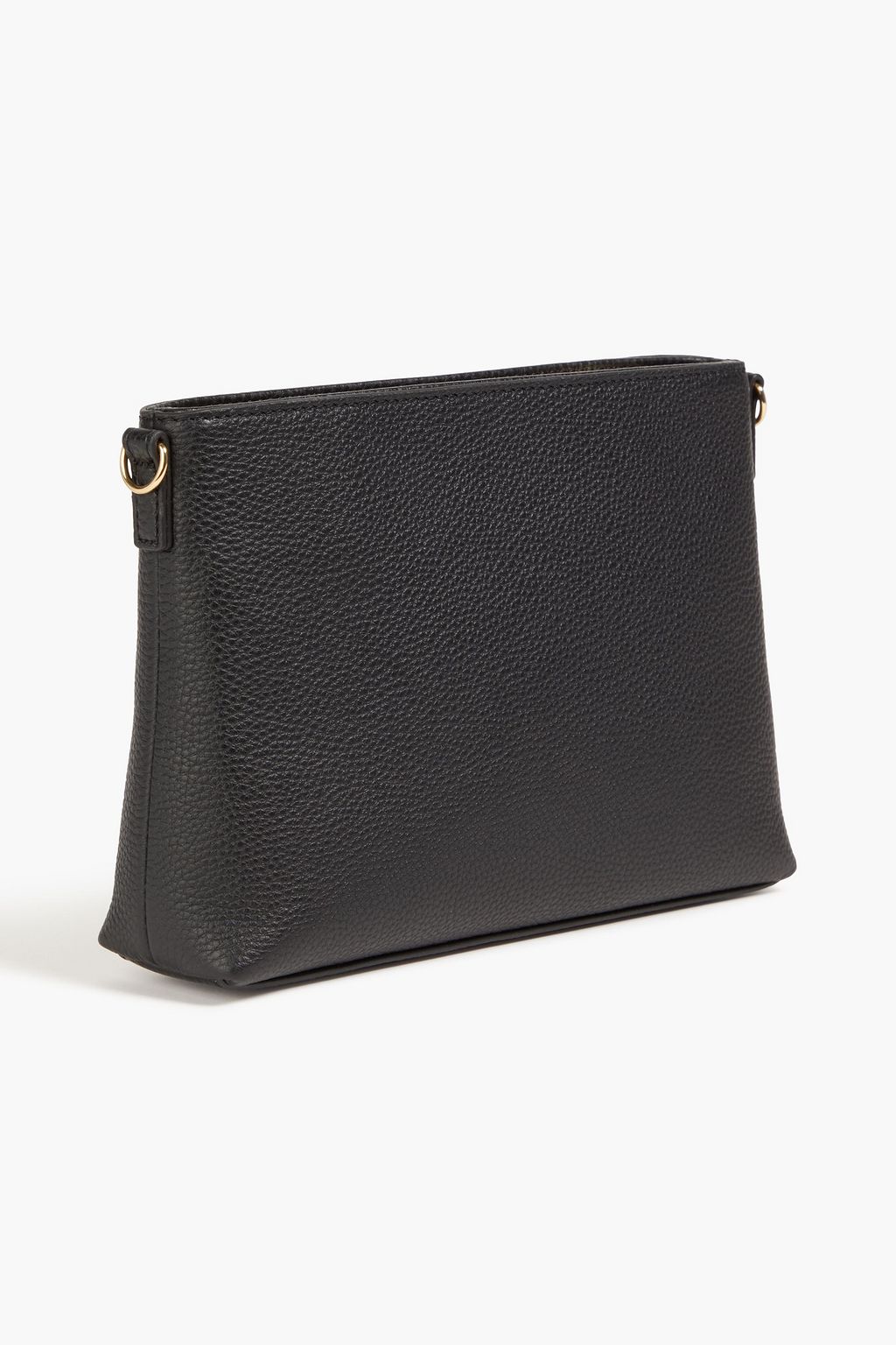 LOVE MOSCHINO Faux textured leather shoulder bag THE