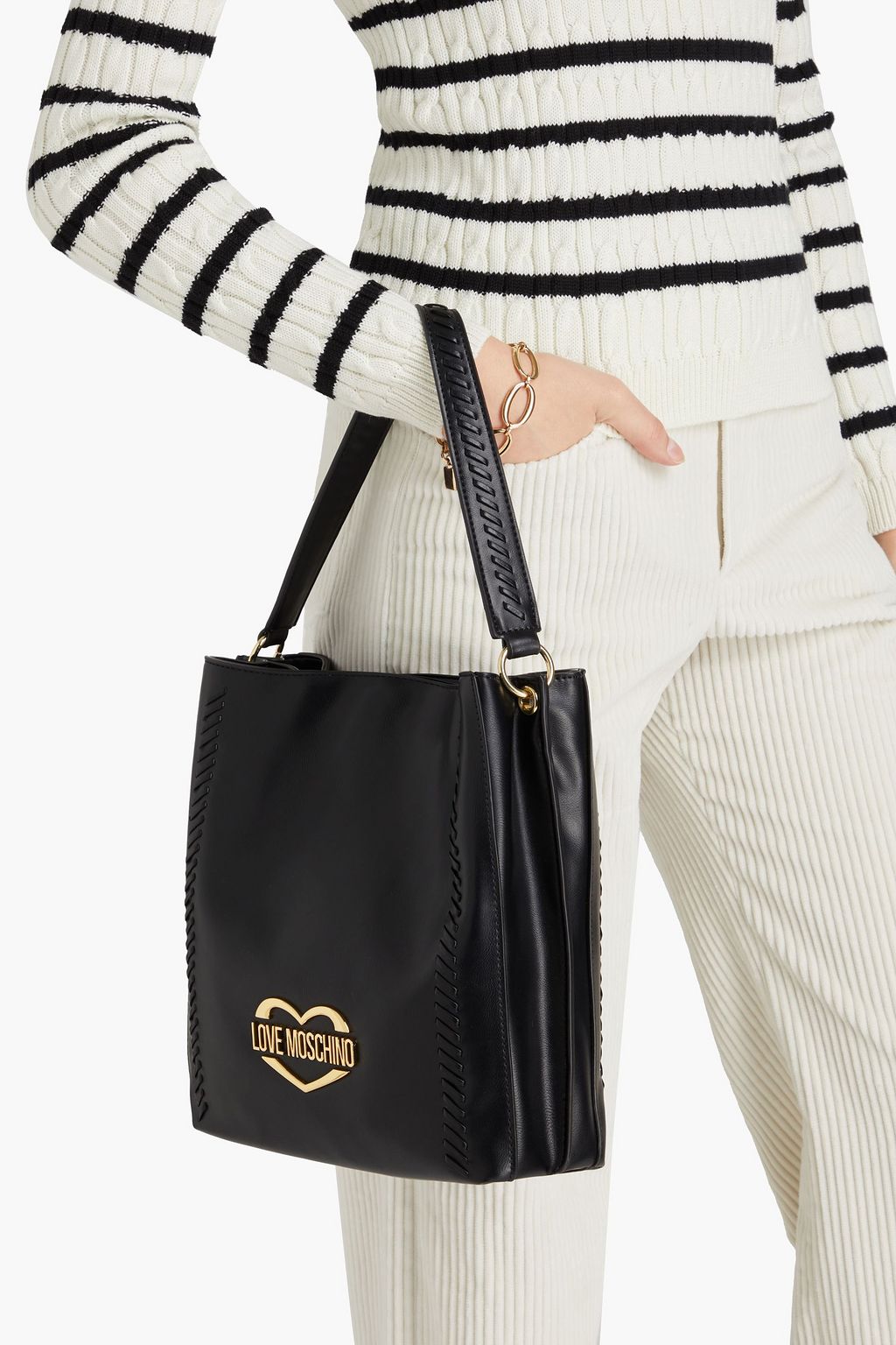 LOVE MOSCHINO Faux leather shoulder bag