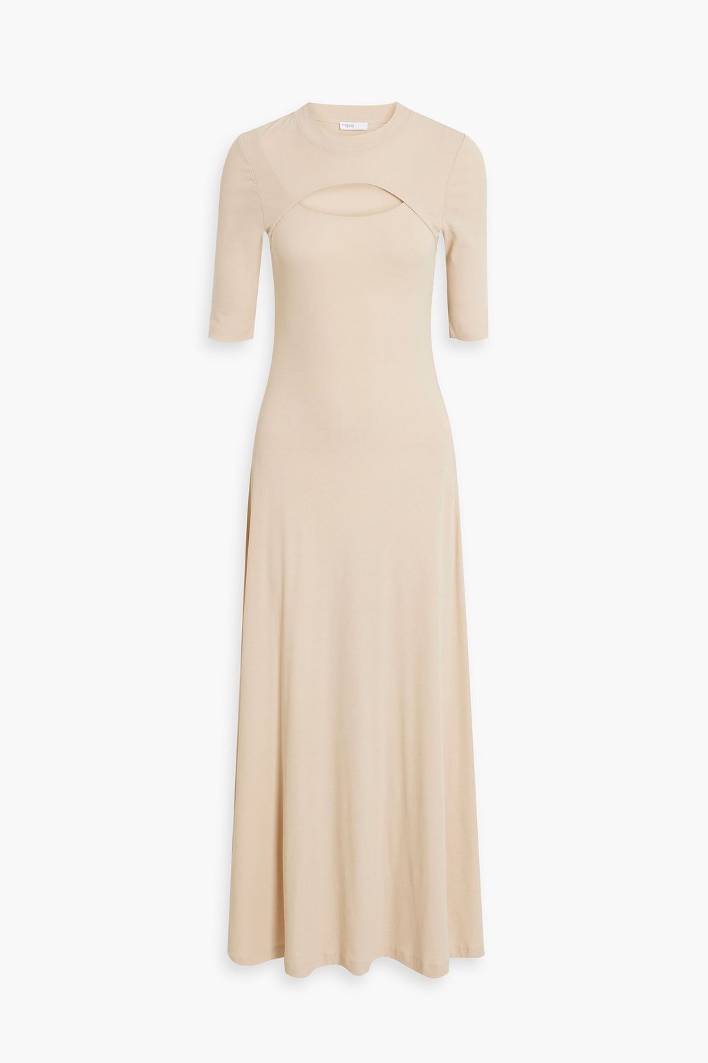 ROSETTA GETTY Cutout cotton-jersey maxi dress | THE OUTNET