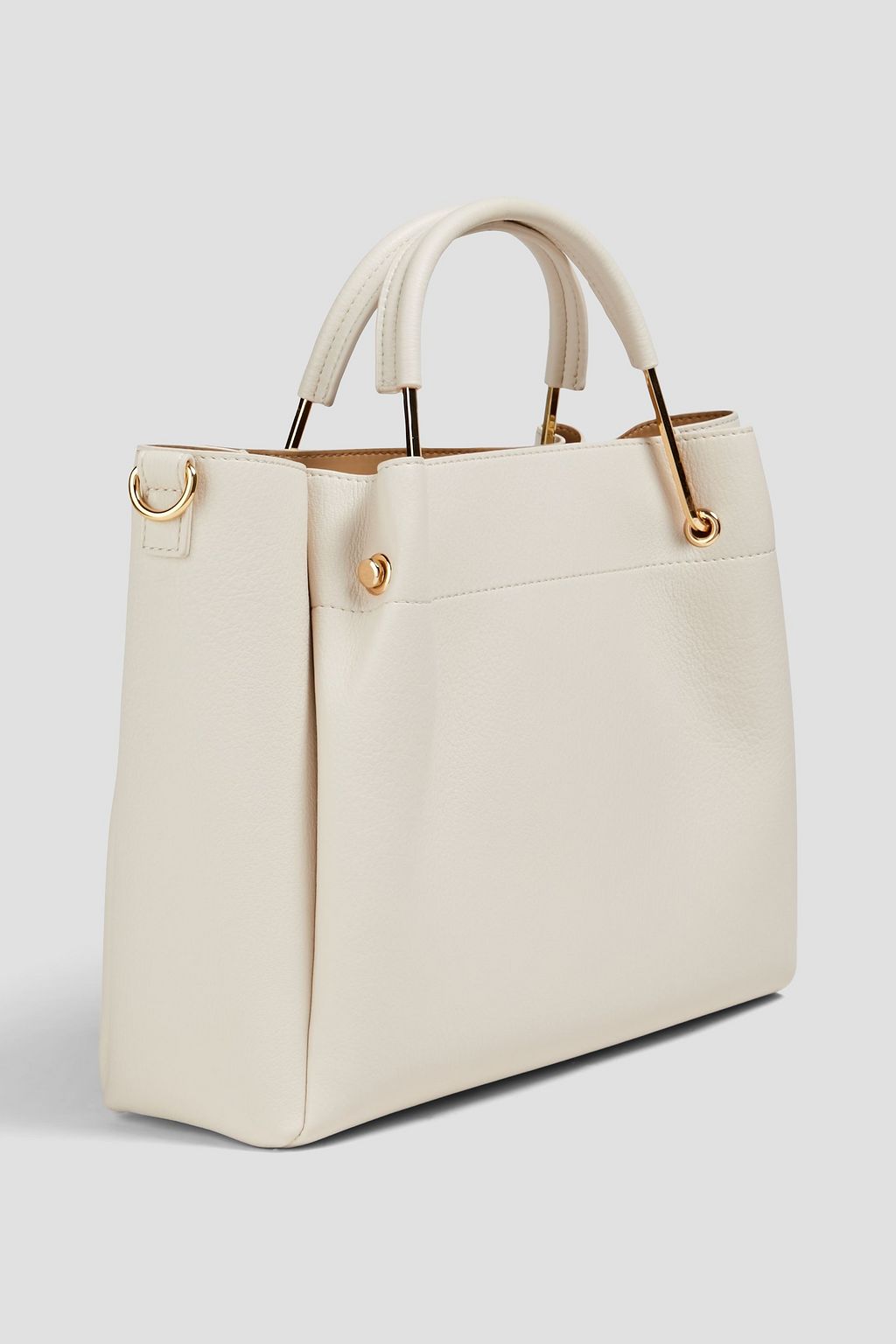 LOVE MOSCHINO Faux pebbled-leather tote